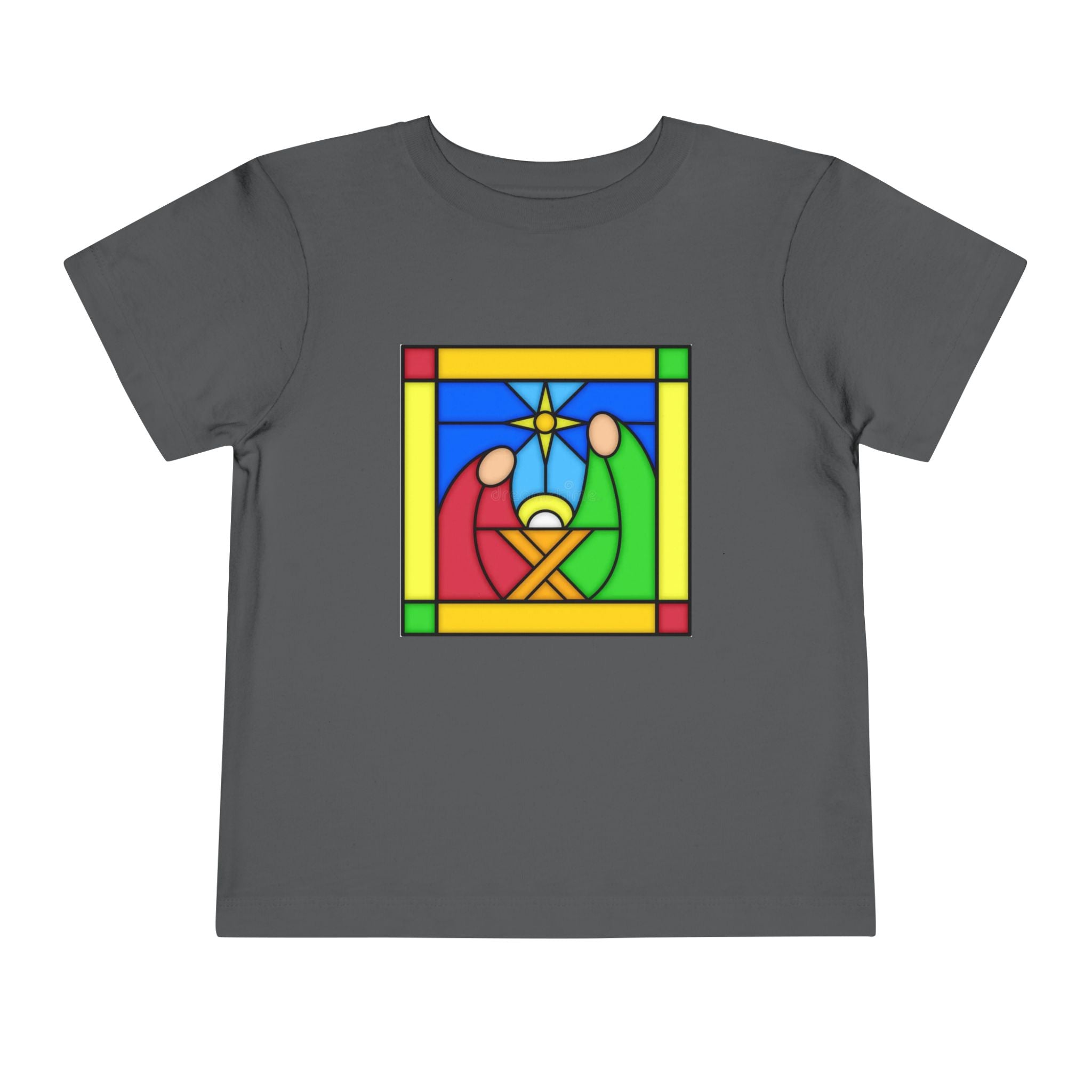 Toddler T Shirt -- Christian Theme -- Jesus Nativity