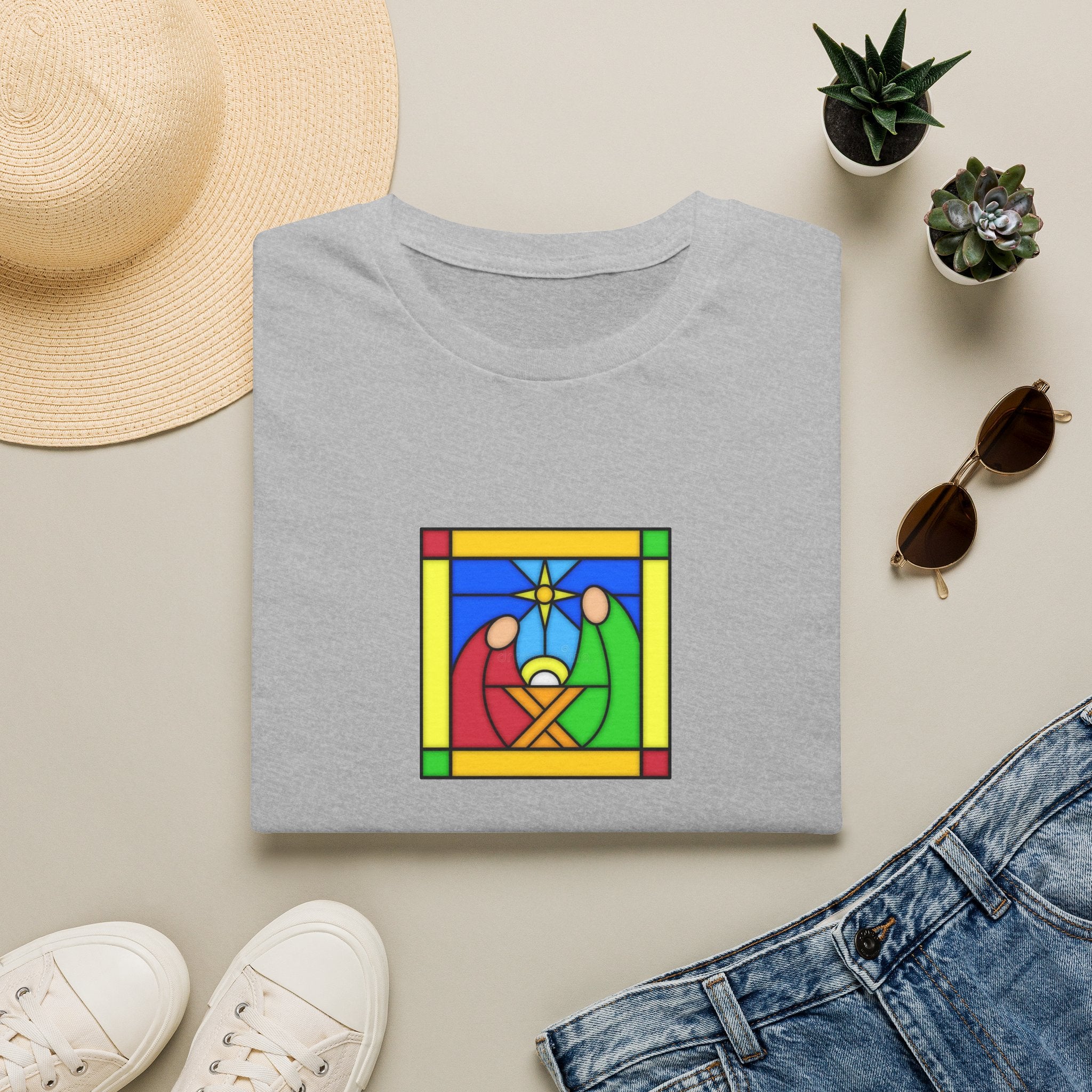 T-Shirt -- Christian Theme -- Jesus Nativity