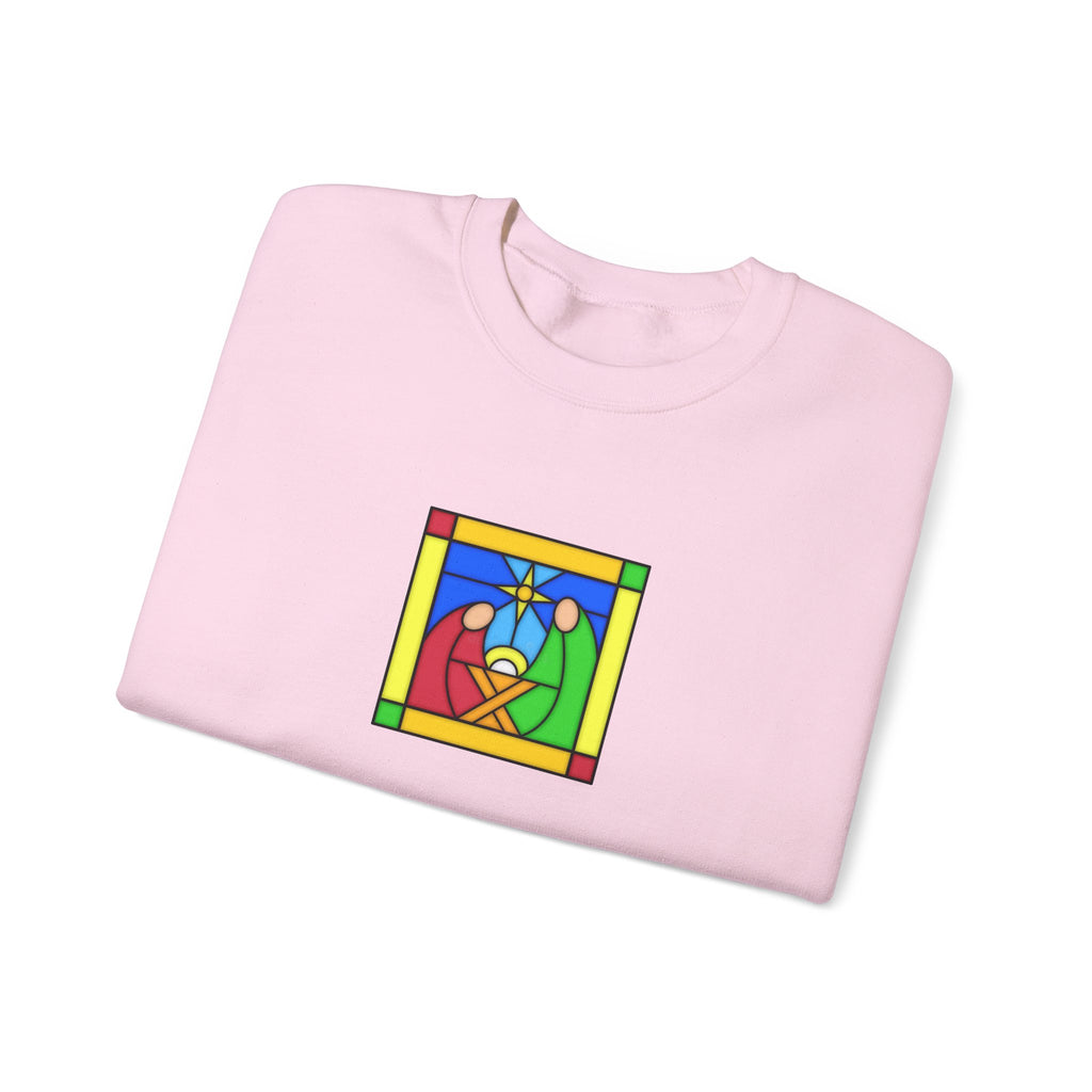 Crewneck Sweatshirt -- Christian Theme -- Jesus Nativity