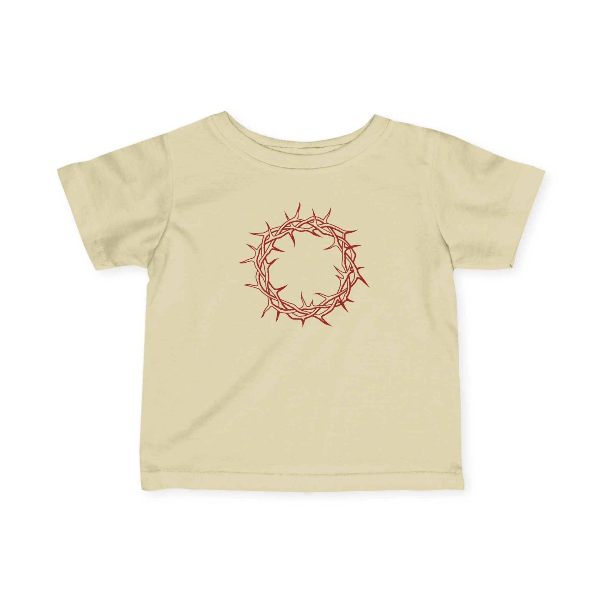 Infant T-Shirt -- Christian Theme -- Crown of Thorns (Red)
