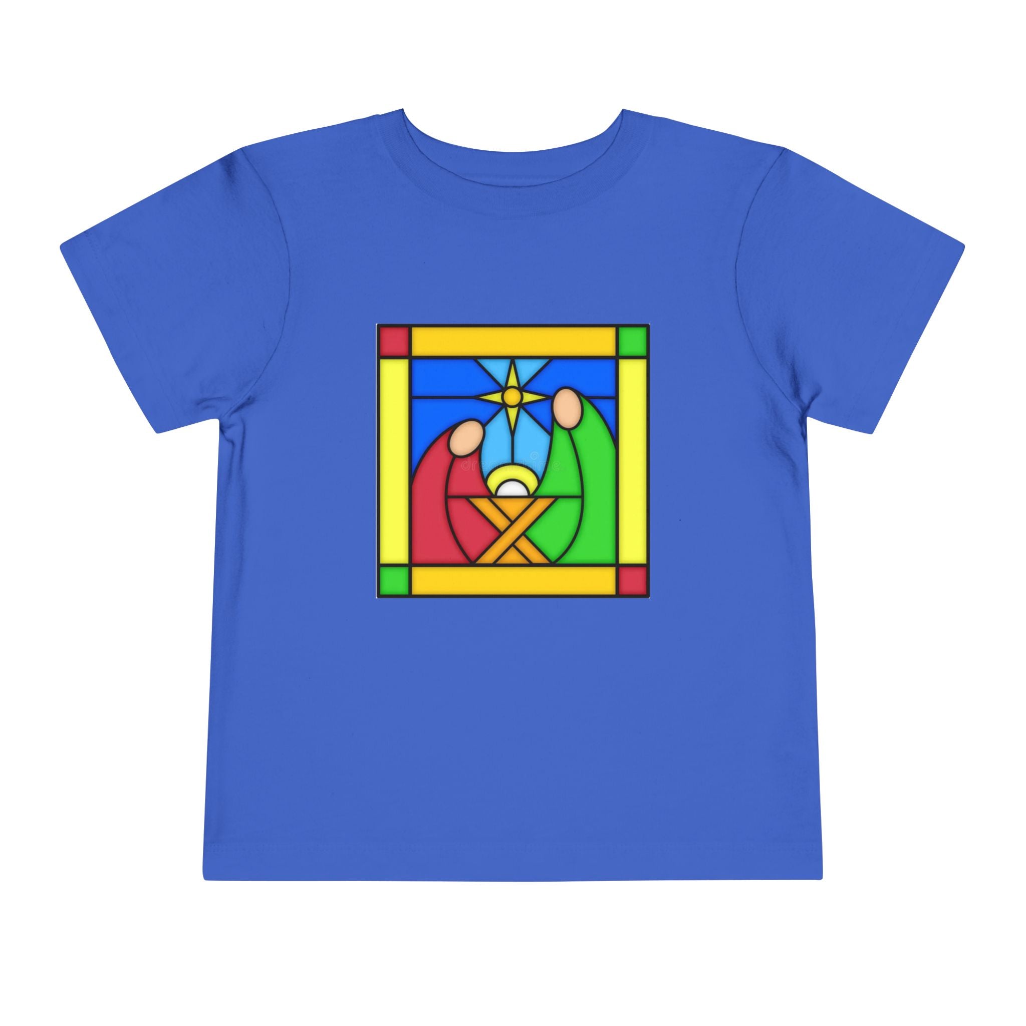 Toddler T Shirt -- Christian Theme -- Jesus Nativity