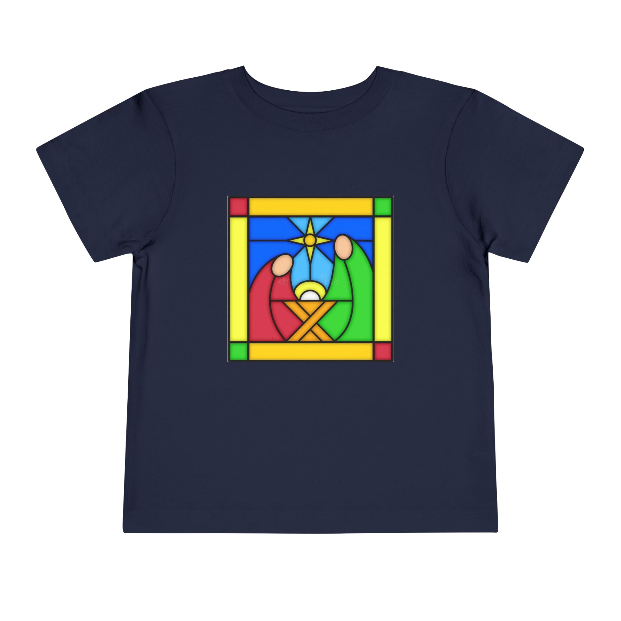 Toddler T Shirt -- Christian Theme -- Jesus Nativity