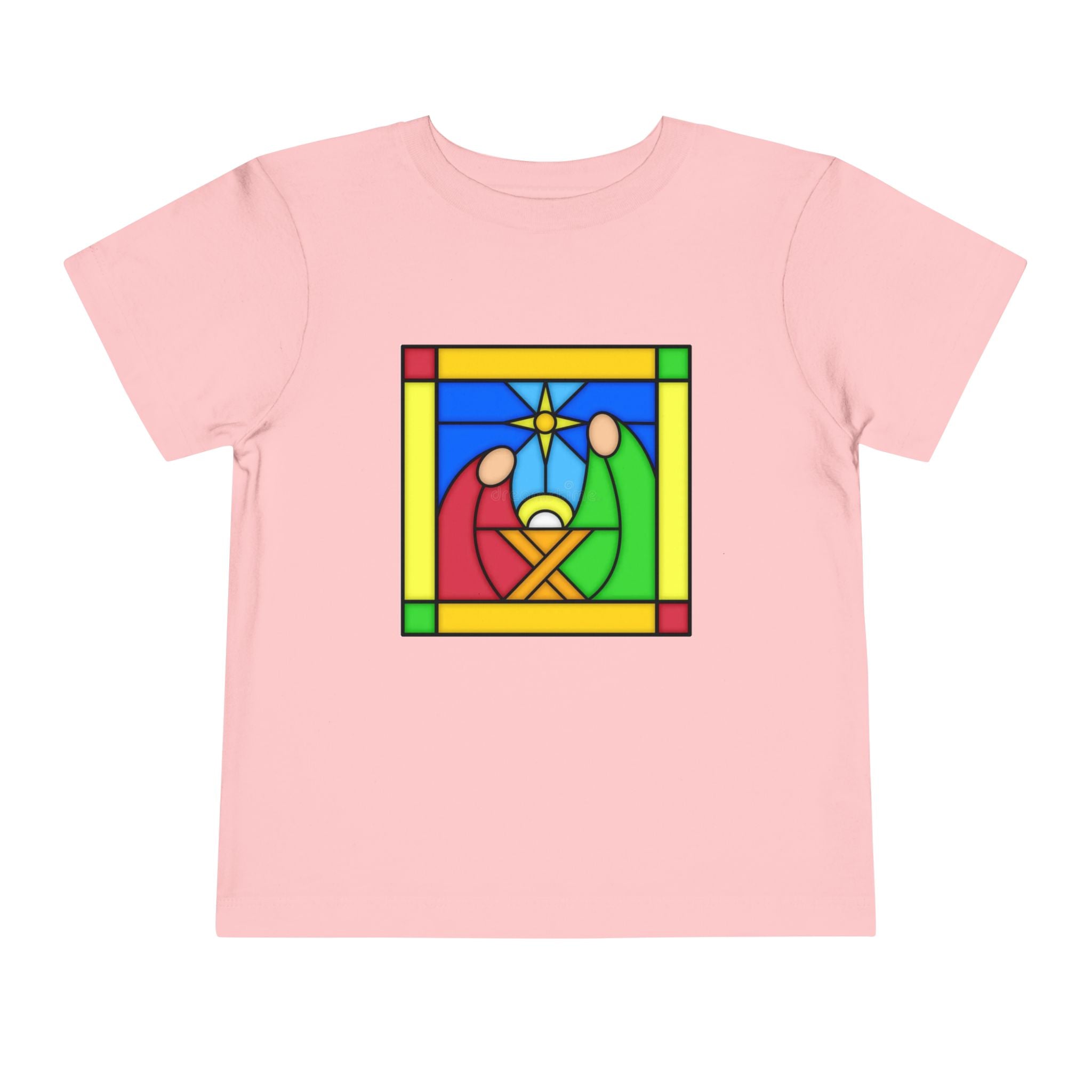 Toddler T Shirt -- Christian Theme -- Jesus Nativity
