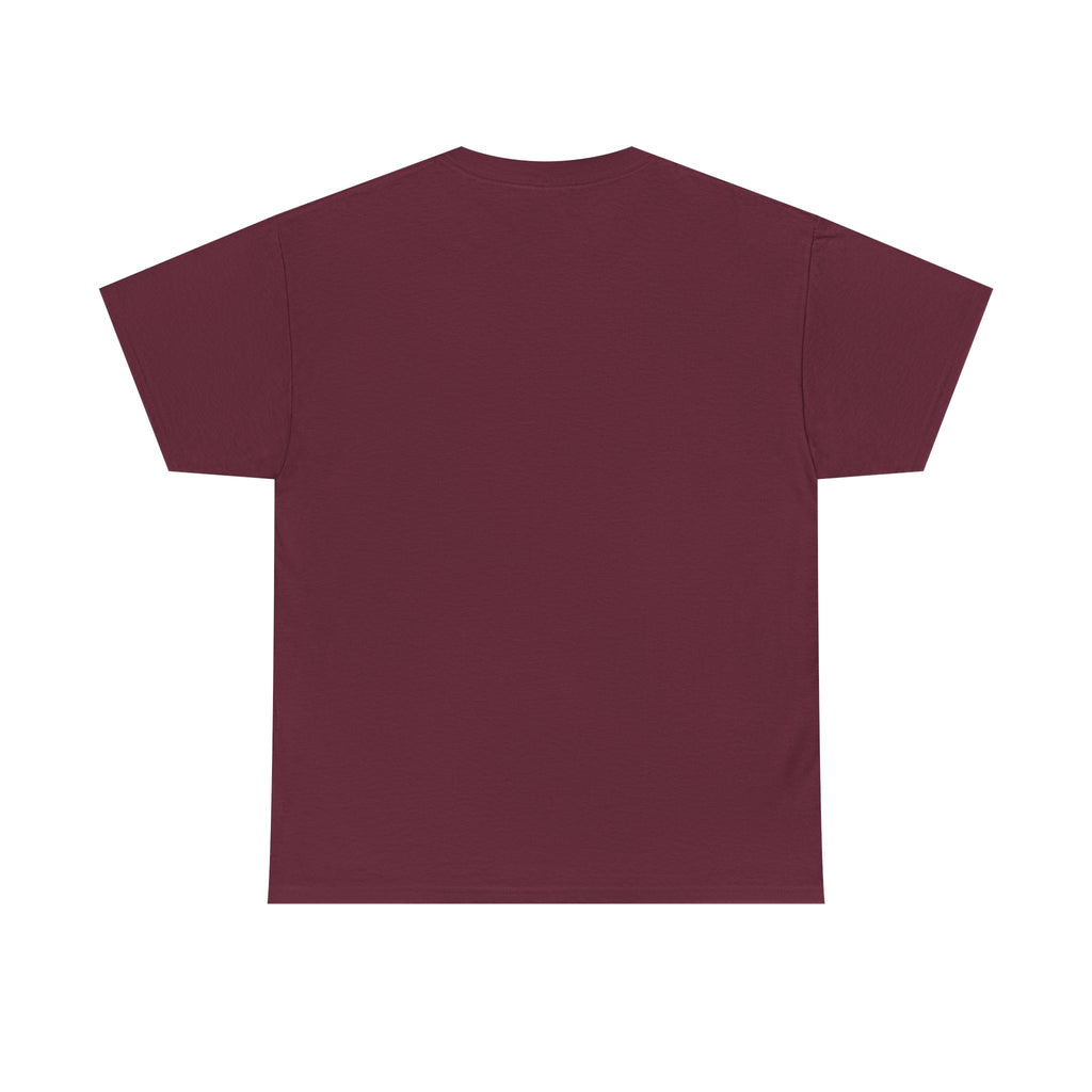 Heavy Cotton T-Shirt -- Christian Theme -- Crown of Thorns (Light Red)