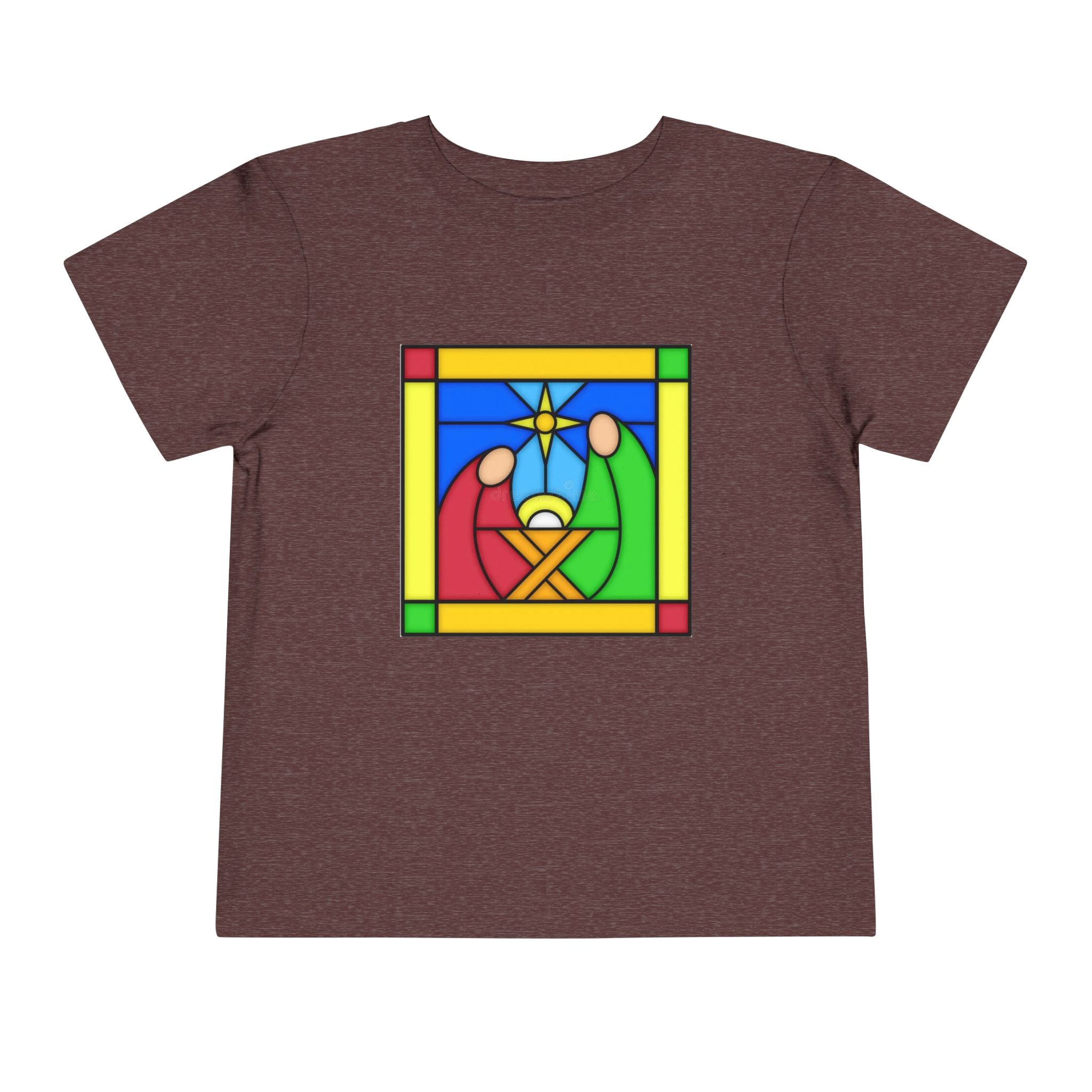Toddler T Shirt -- Christian Theme -- Jesus Nativity