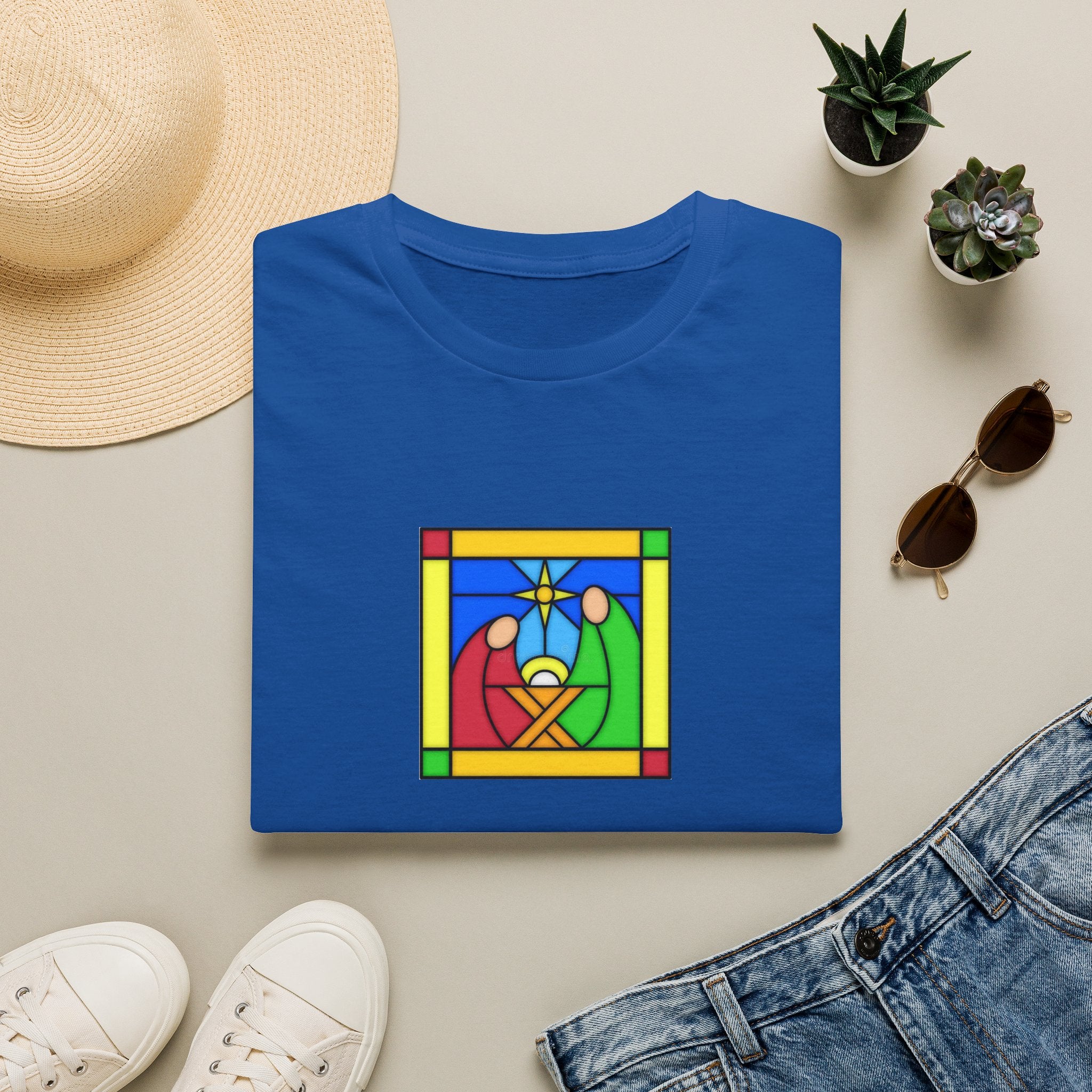 T-Shirt -- Christian Theme -- Jesus Nativity
