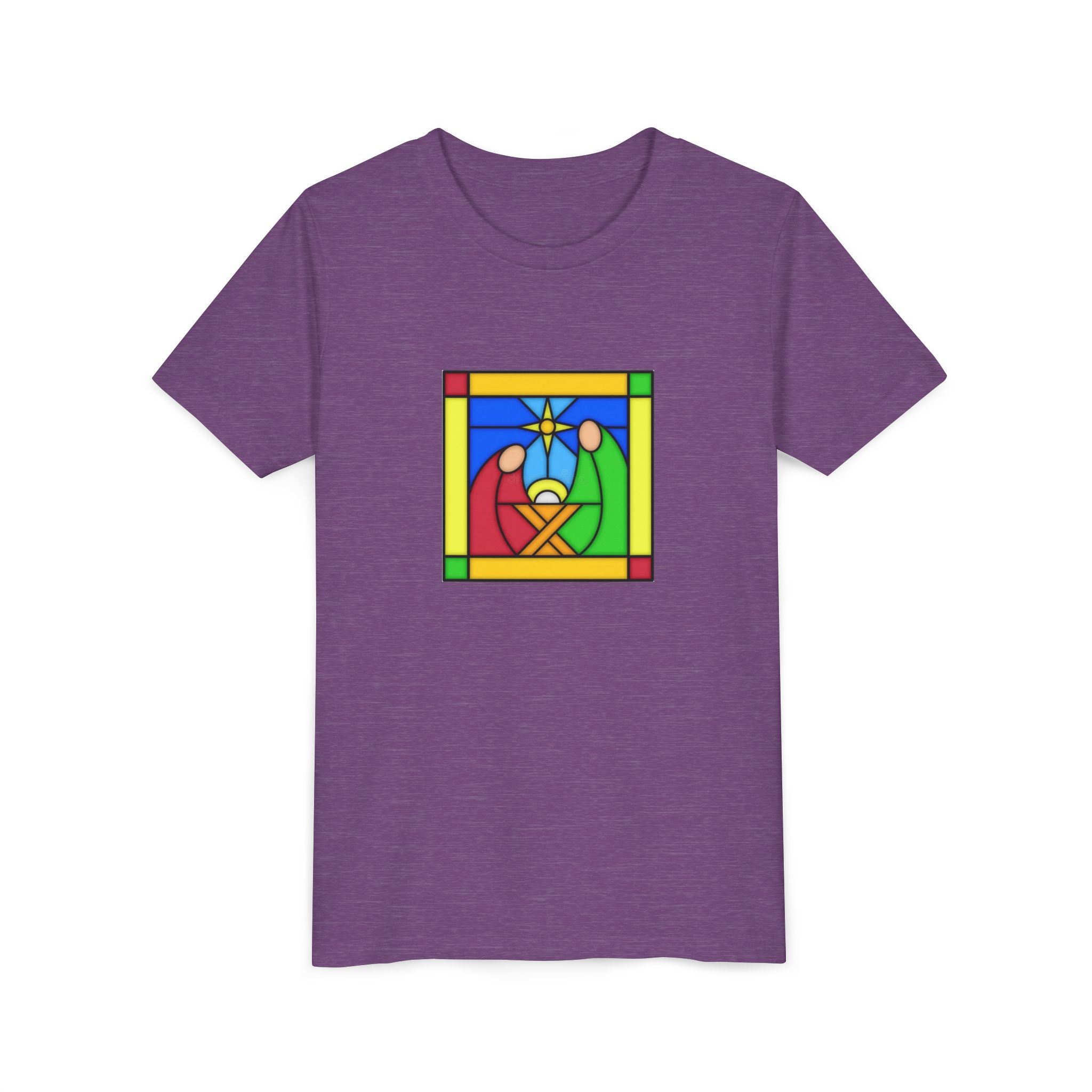 Kids T Shirt -- Christian Theme -- Jesus Nativity