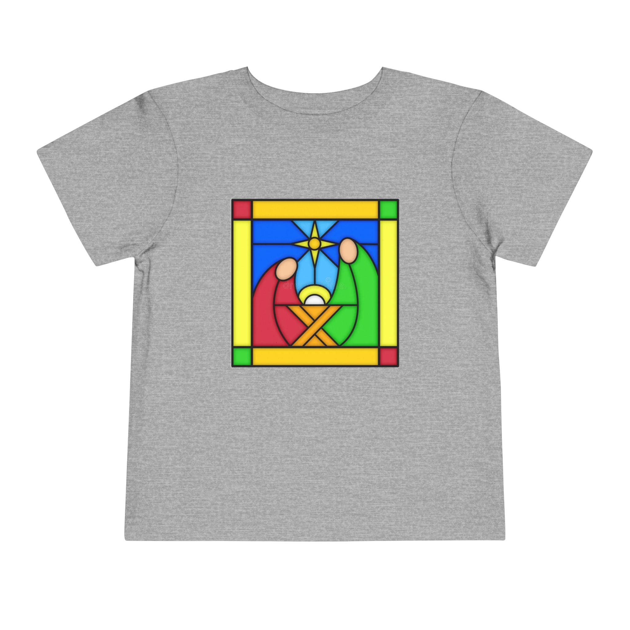 Toddler T Shirt -- Christian Theme -- Jesus Nativity