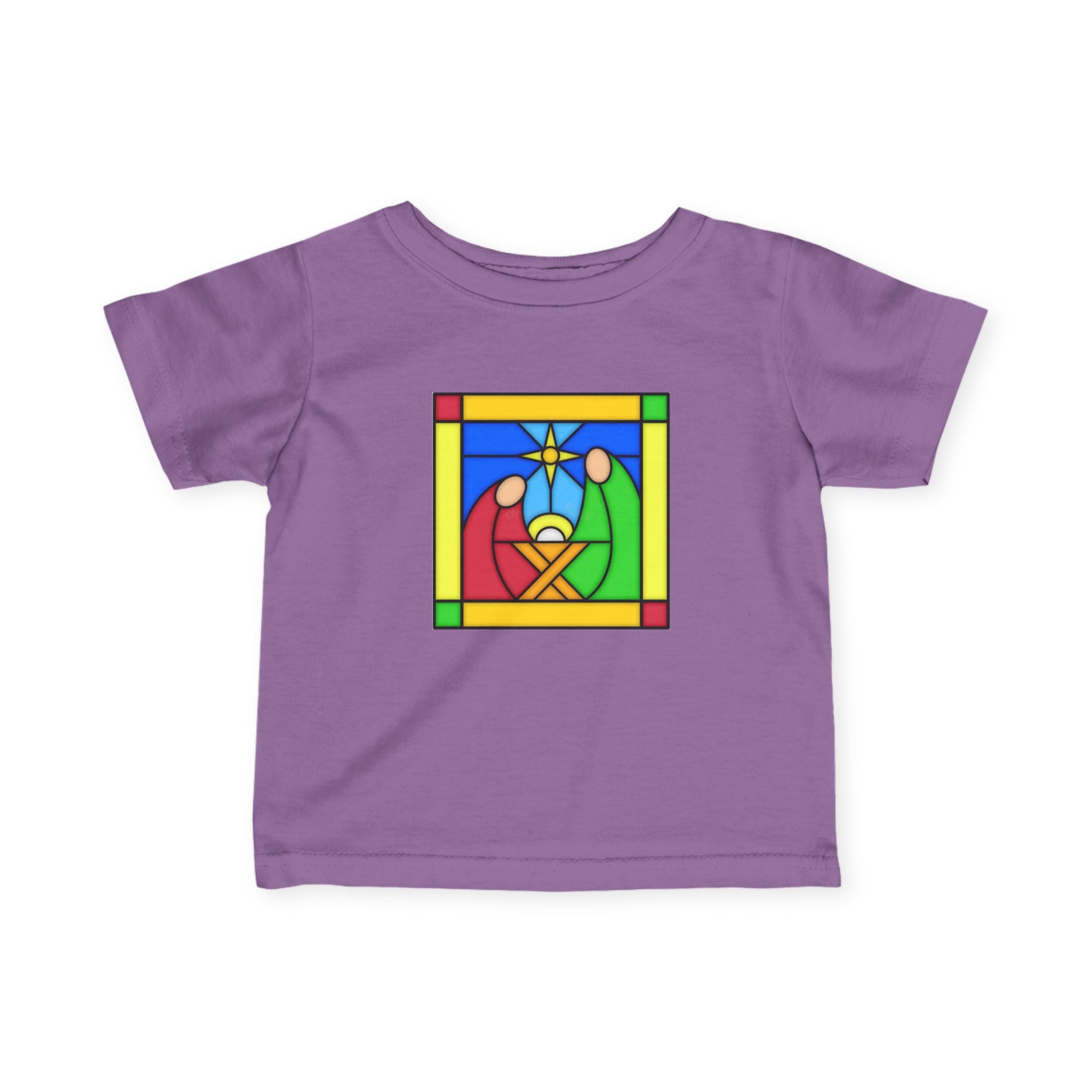 Infant Tee Shirt -- Christian Theme -- Jesus Nativity