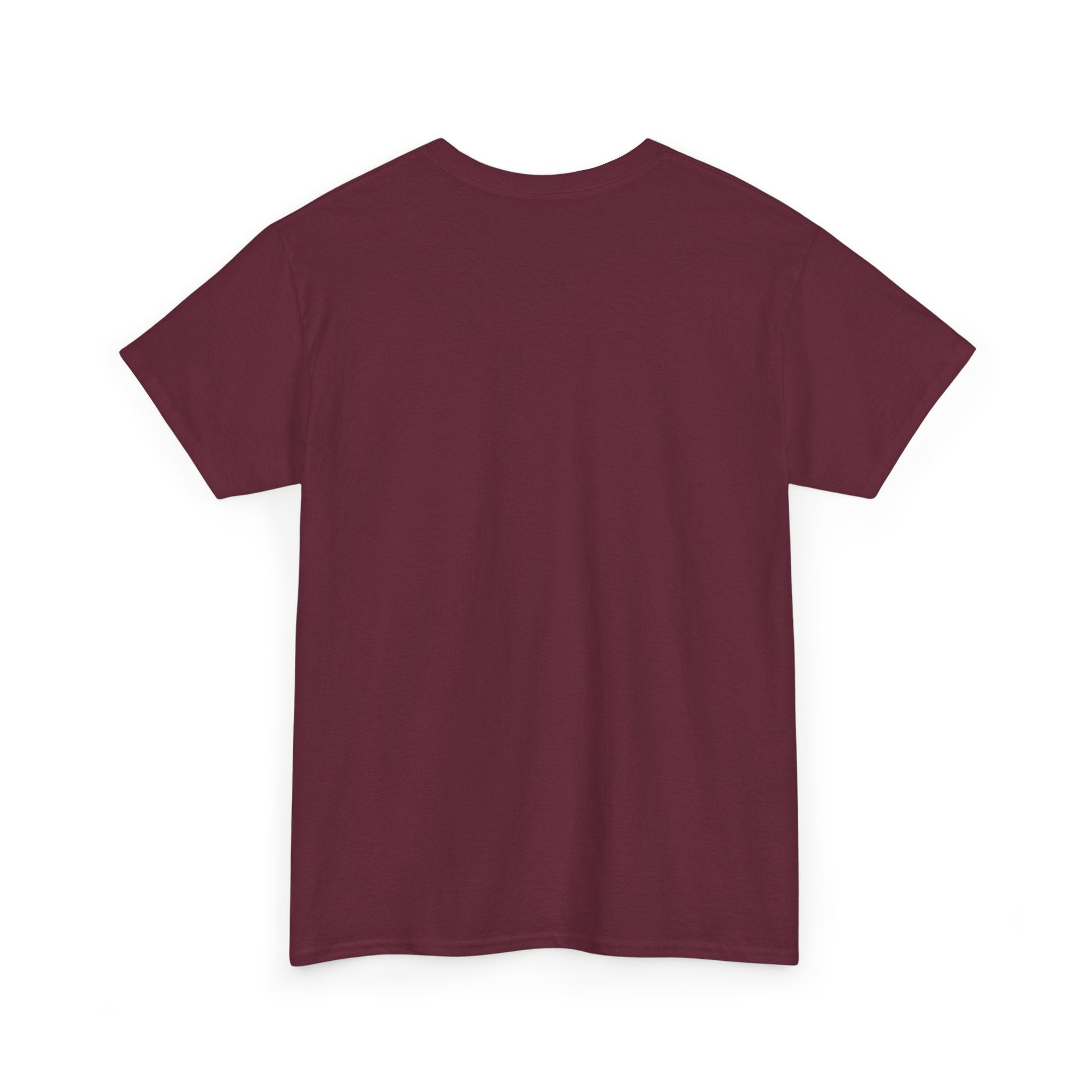 Heavy Cotton T-Shirt -- Christian Theme -- Crown of Thorns (Light Red)