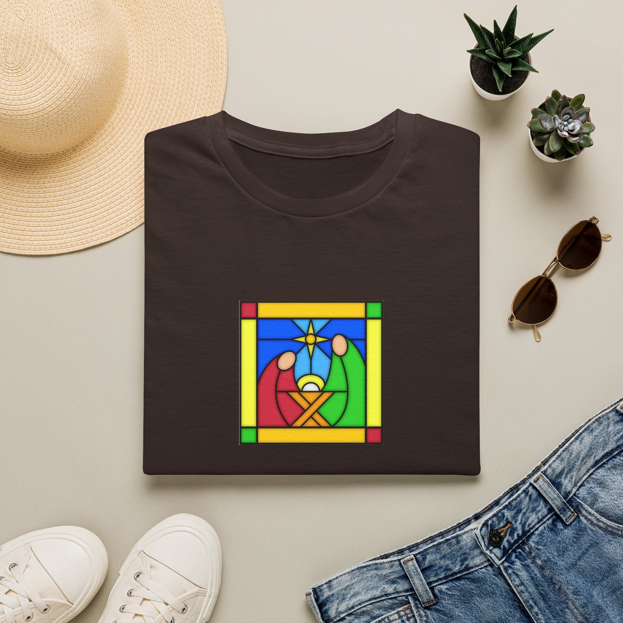 T-Shirt -- Christian Theme -- Jesus Nativity