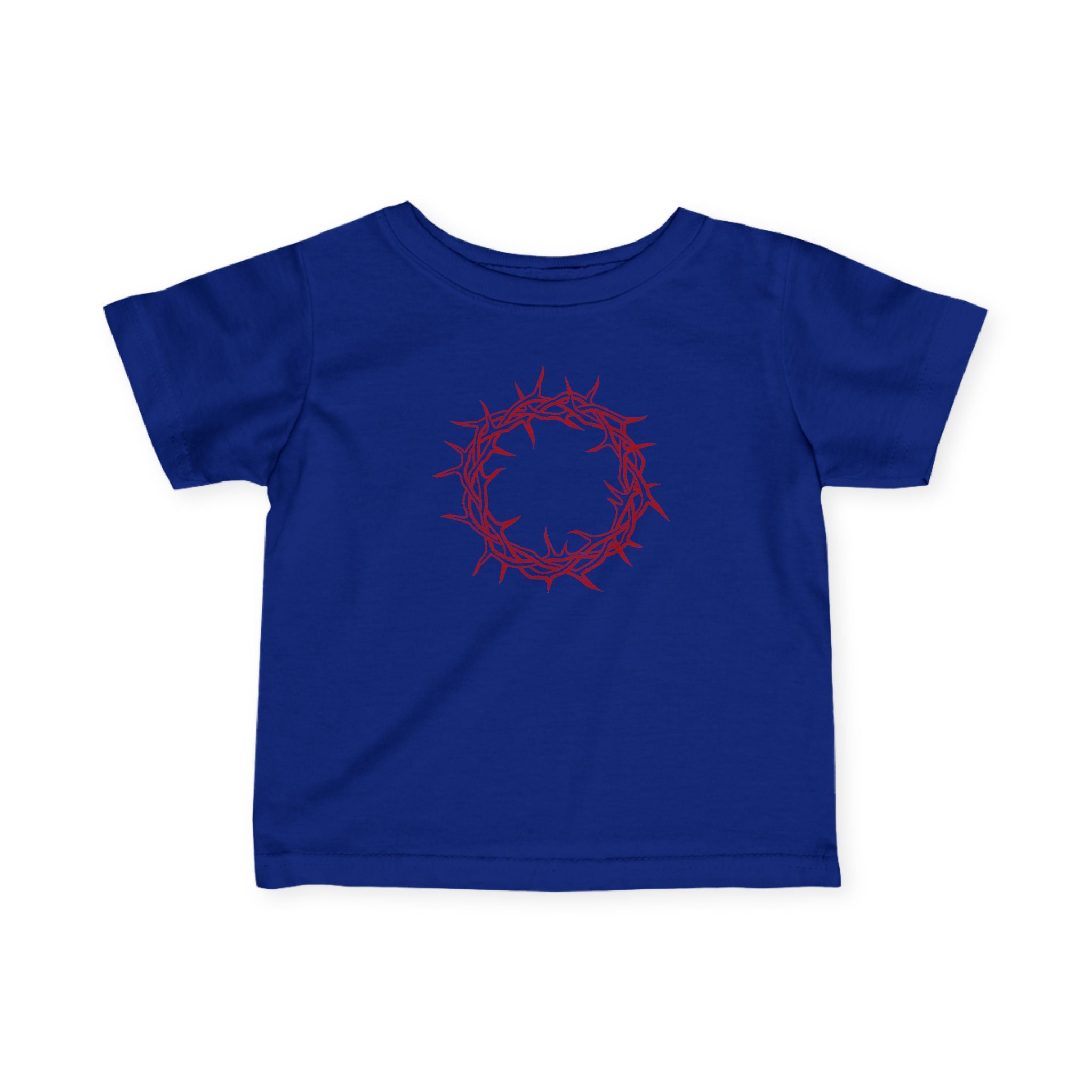 Infant T-Shirt -- Christian Theme -- Crown of Thorns (Red)