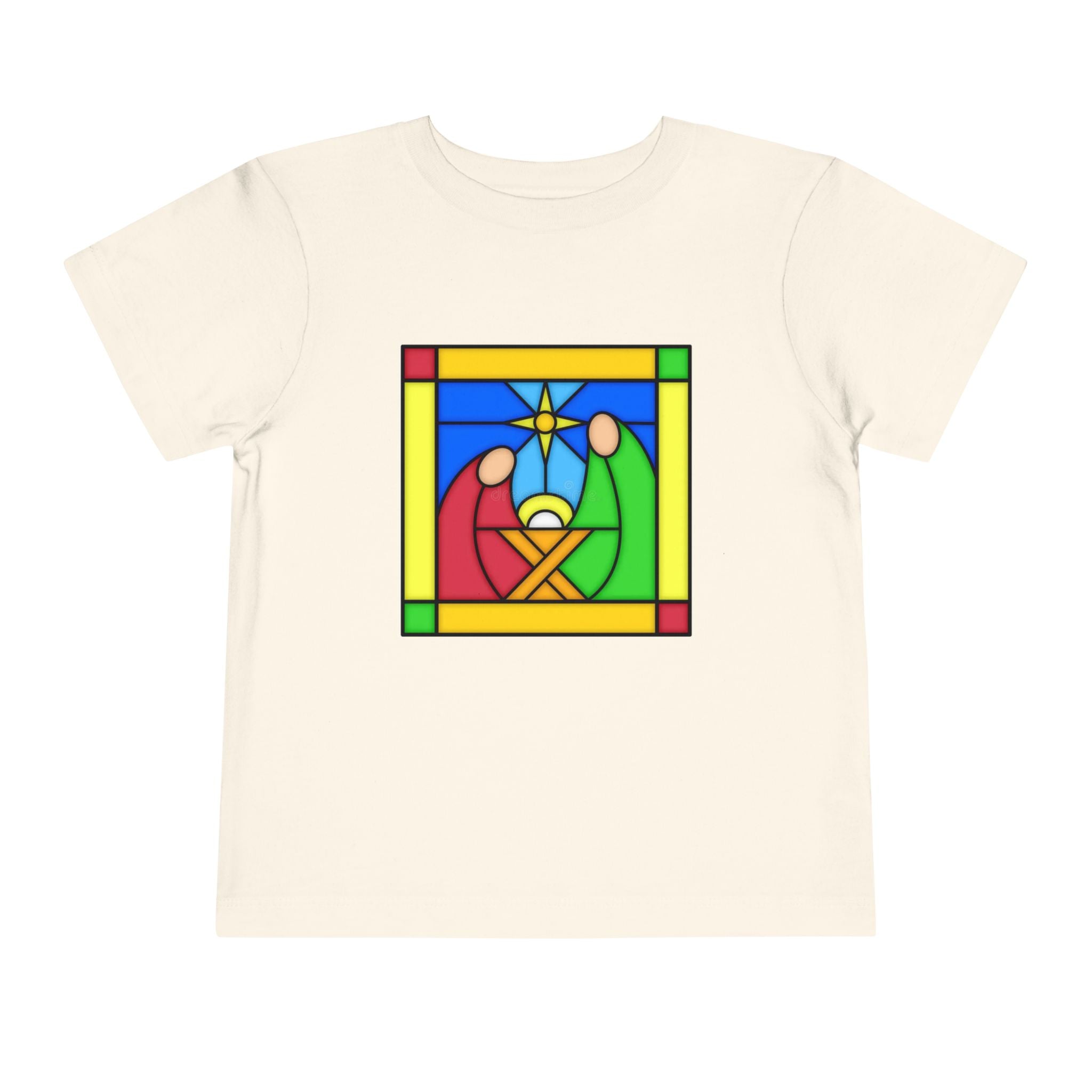Toddler T Shirt -- Christian Theme -- Jesus Nativity
