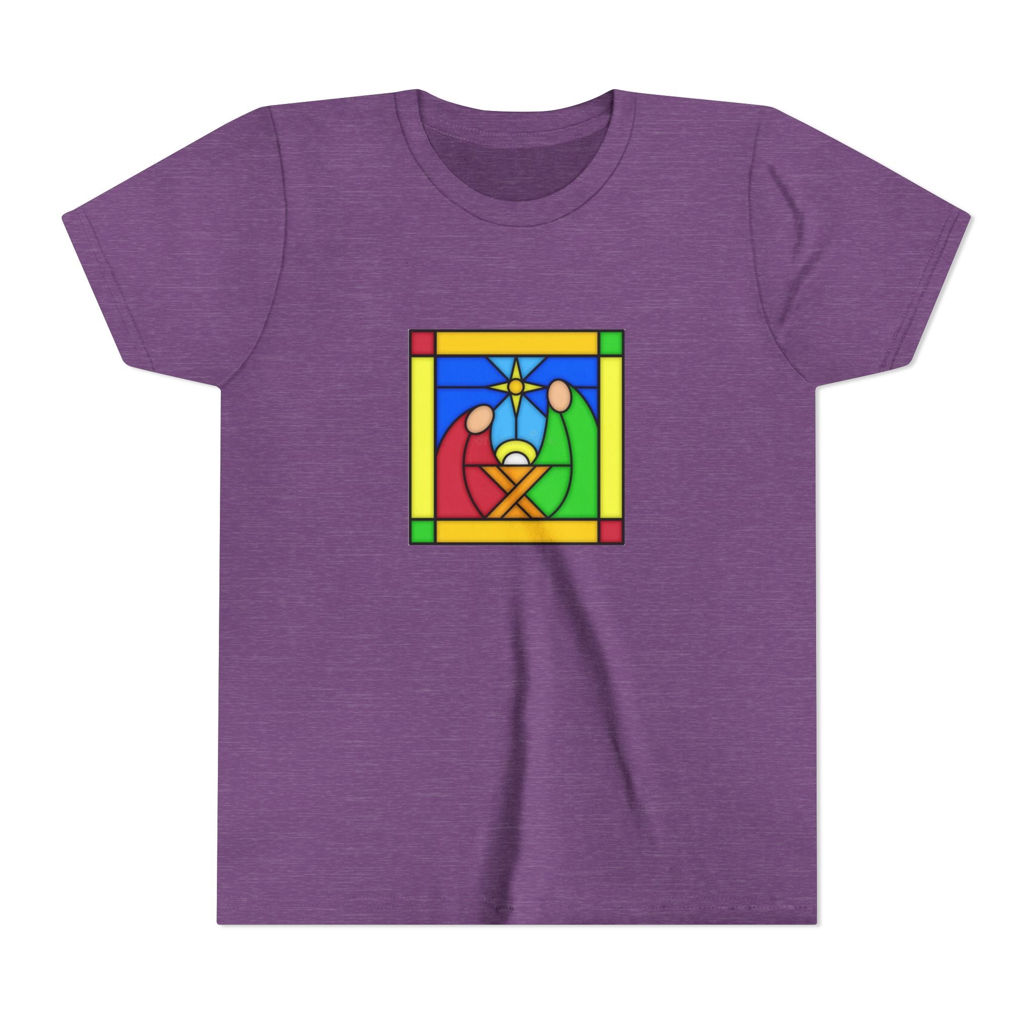 Kids T Shirt -- Christian Theme -- Jesus Nativity