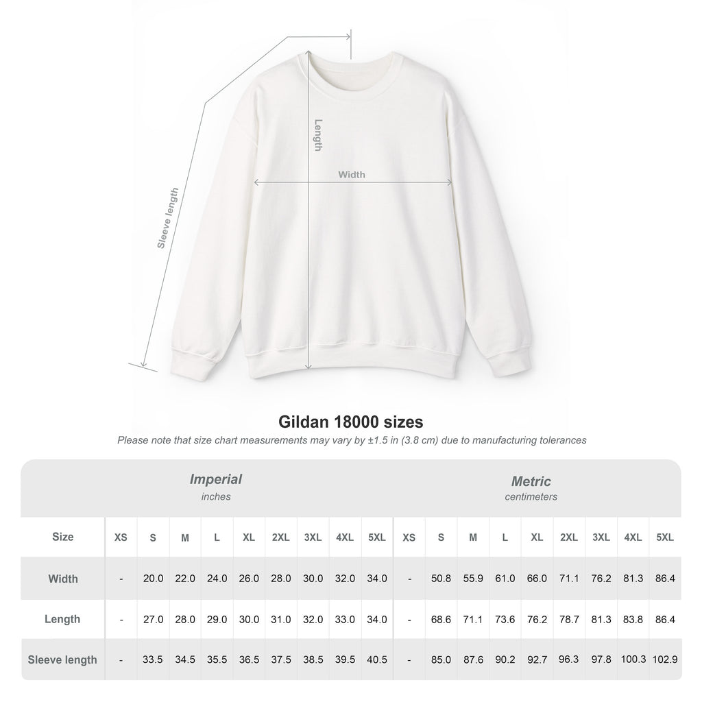 Crewneck Sweatshirt -- Christian Theme -- Crown of Thorns (Red)