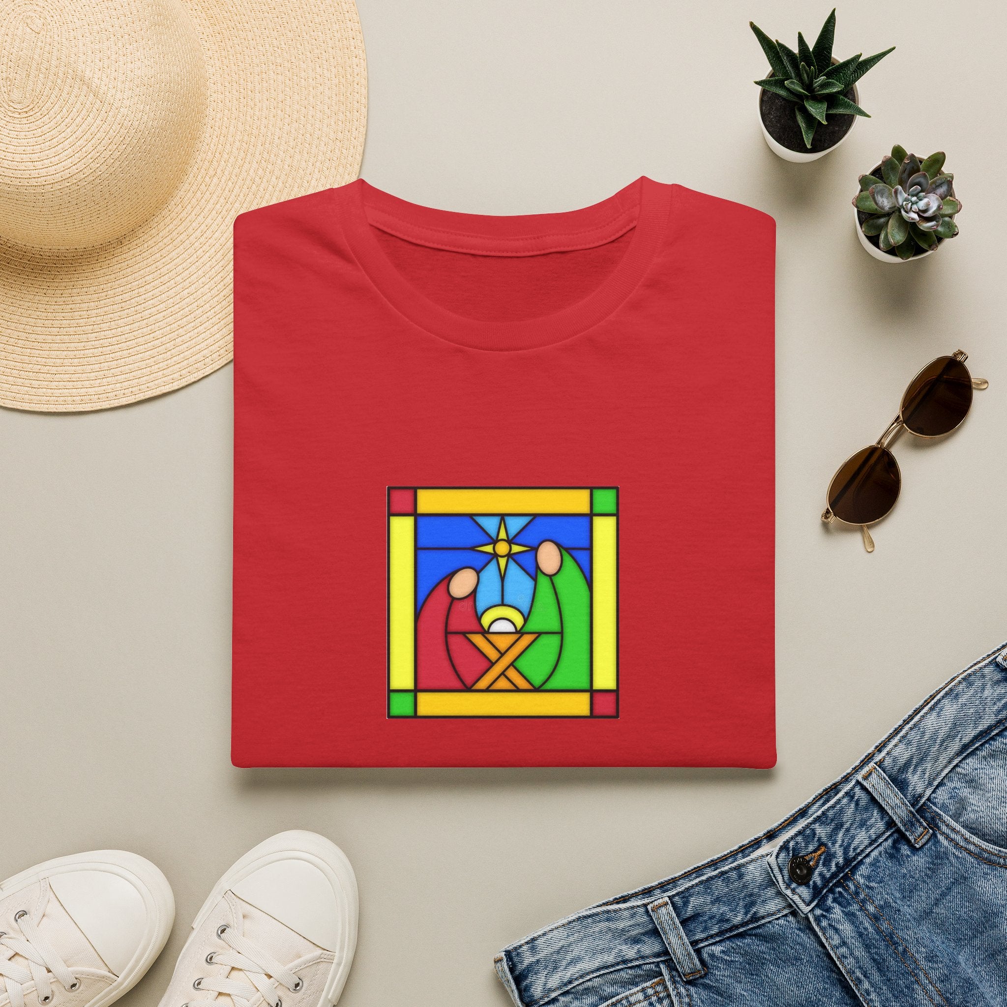 T-Shirt -- Christian Theme -- Jesus Nativity