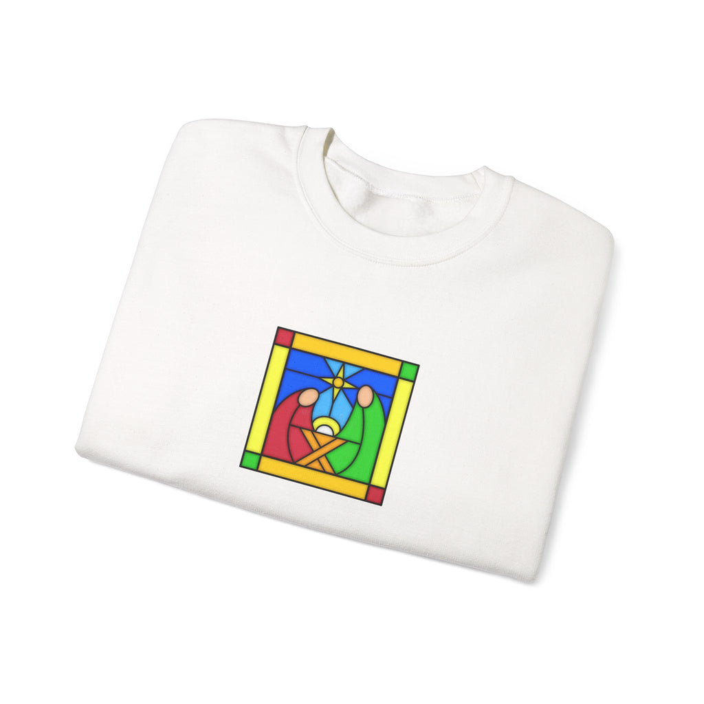 Crewneck Sweatshirt -- Christian Theme -- Jesus Nativity