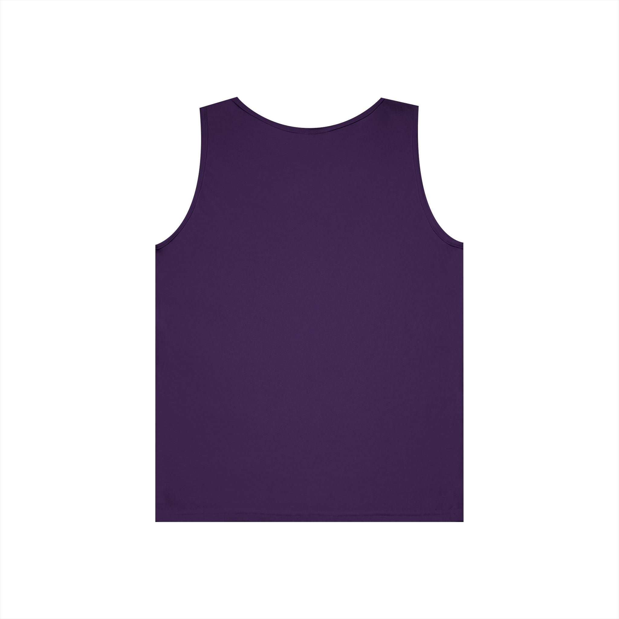 Heavy Cotton Tank Top -- Christian Theme -- Holy Spirit Dove Heart Flame