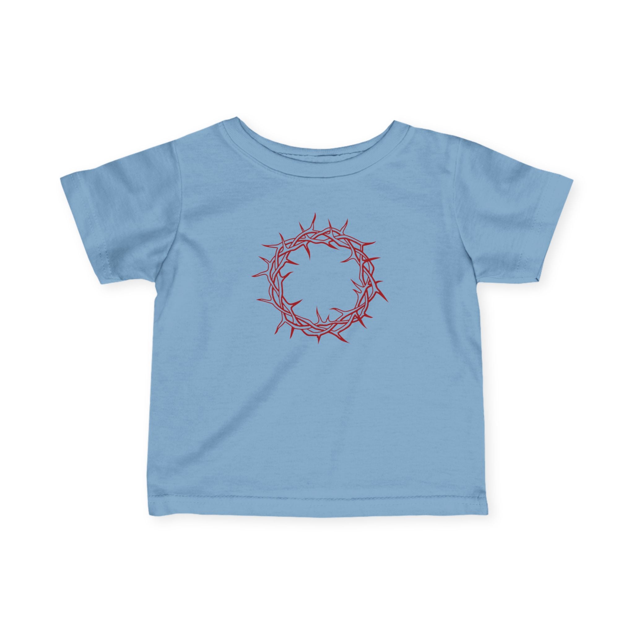 Infant T-Shirt -- Christian Theme -- Crown of Thorns (Red)