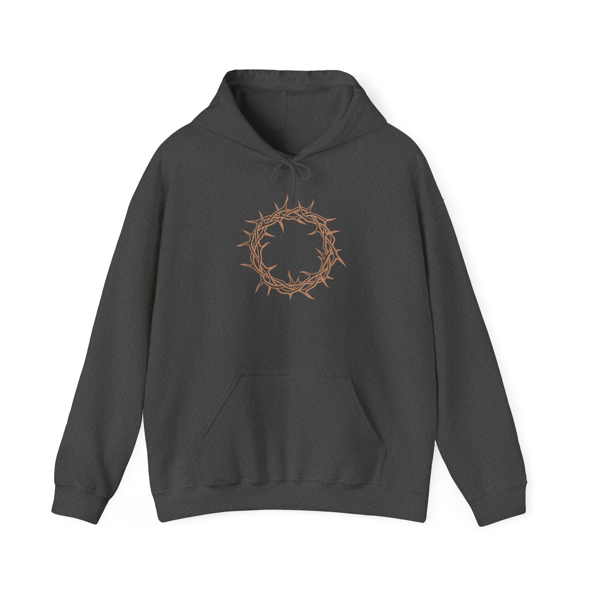 Hoodie -- Christian Theme -- Crown of Thorns (Light Red)