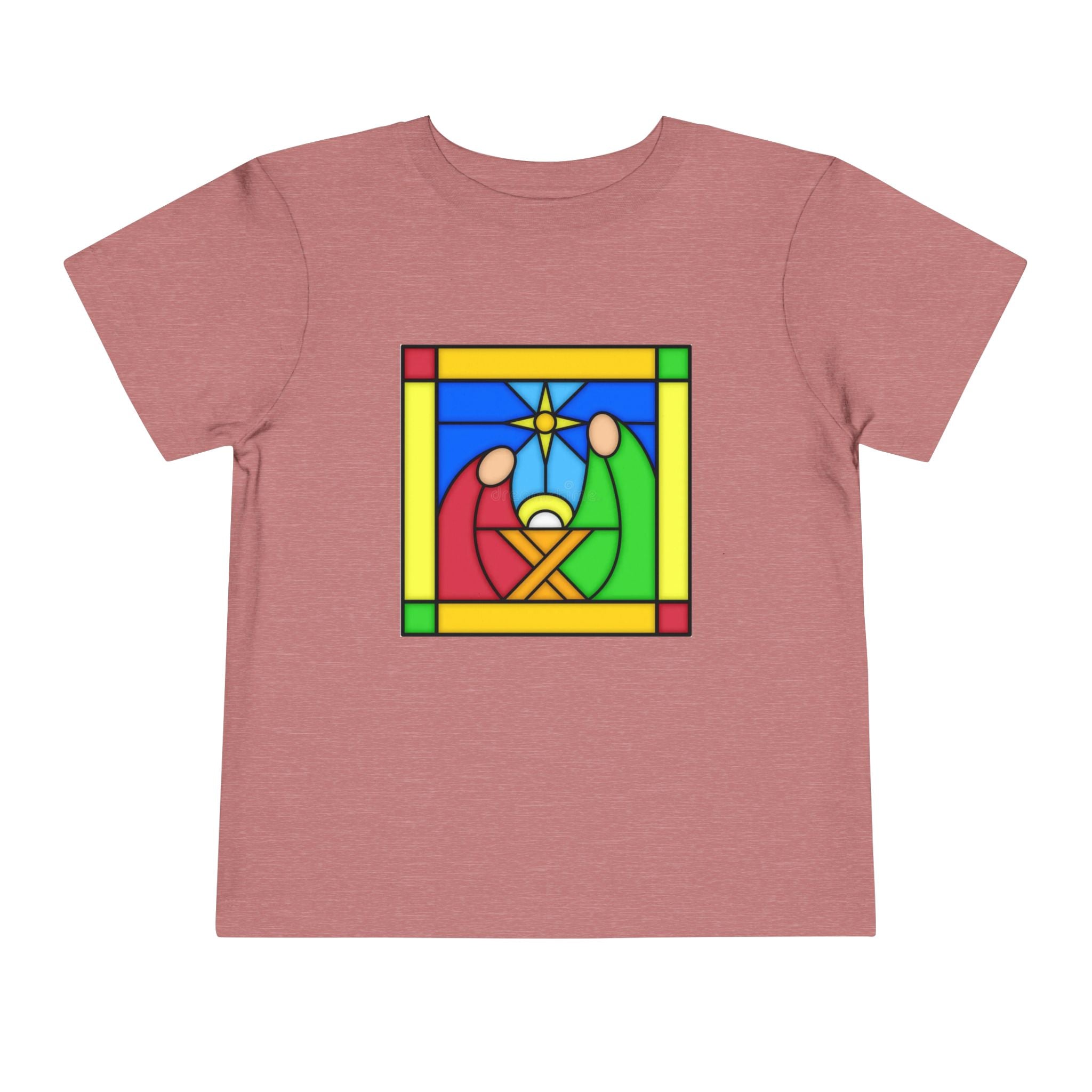 Toddler T Shirt -- Christian Theme -- Jesus Nativity