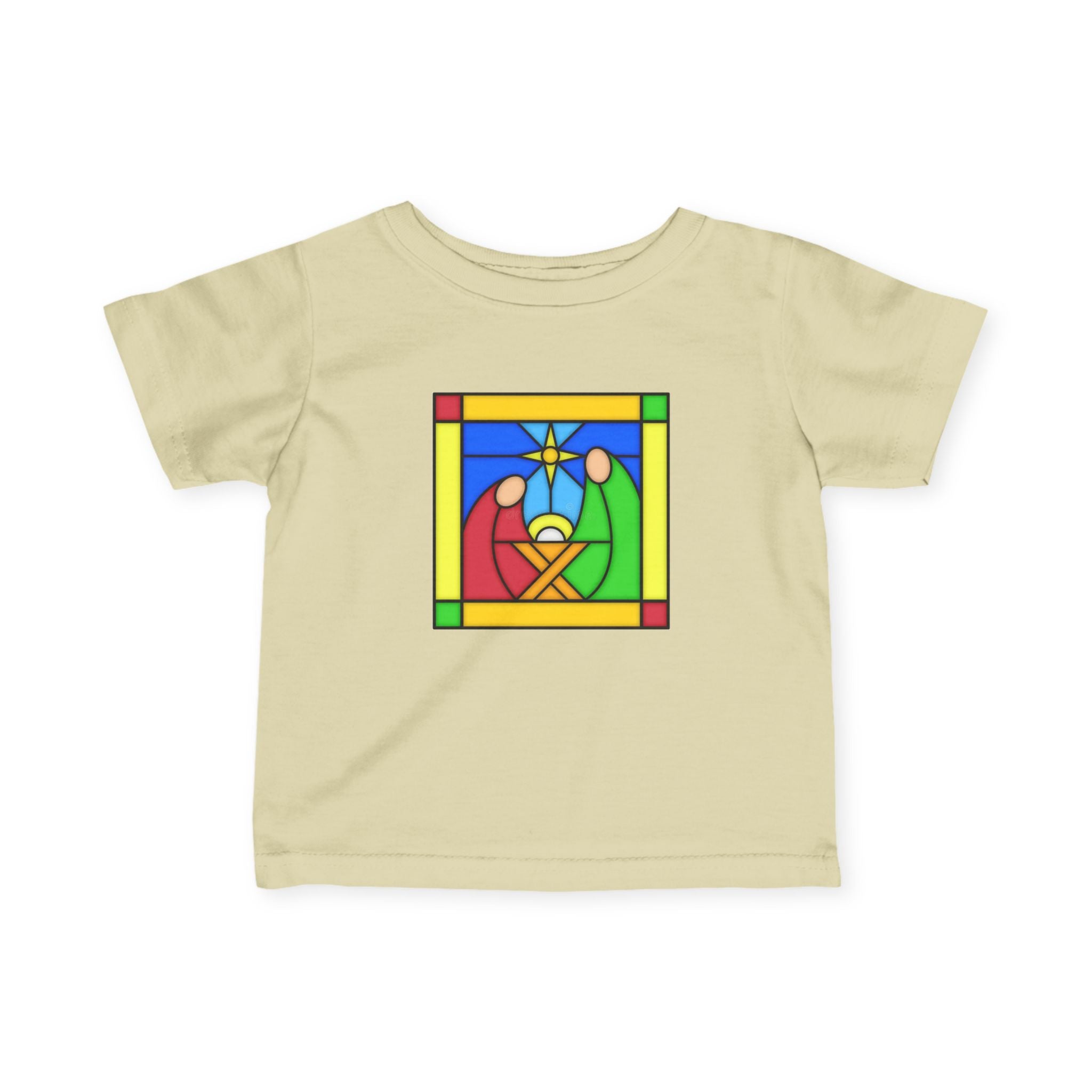 Infant Tee Shirt -- Christian Theme -- Jesus Nativity