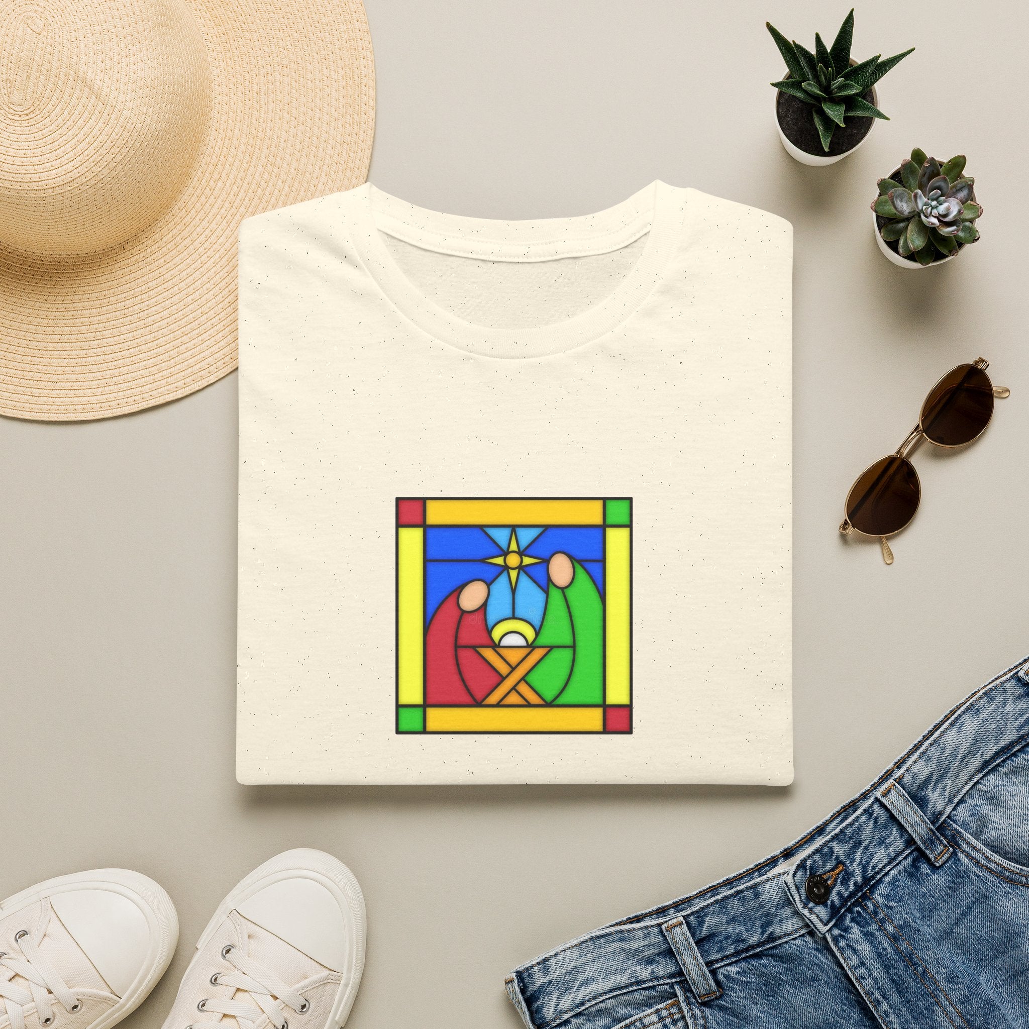 T-Shirt -- Christian Theme -- Jesus Nativity