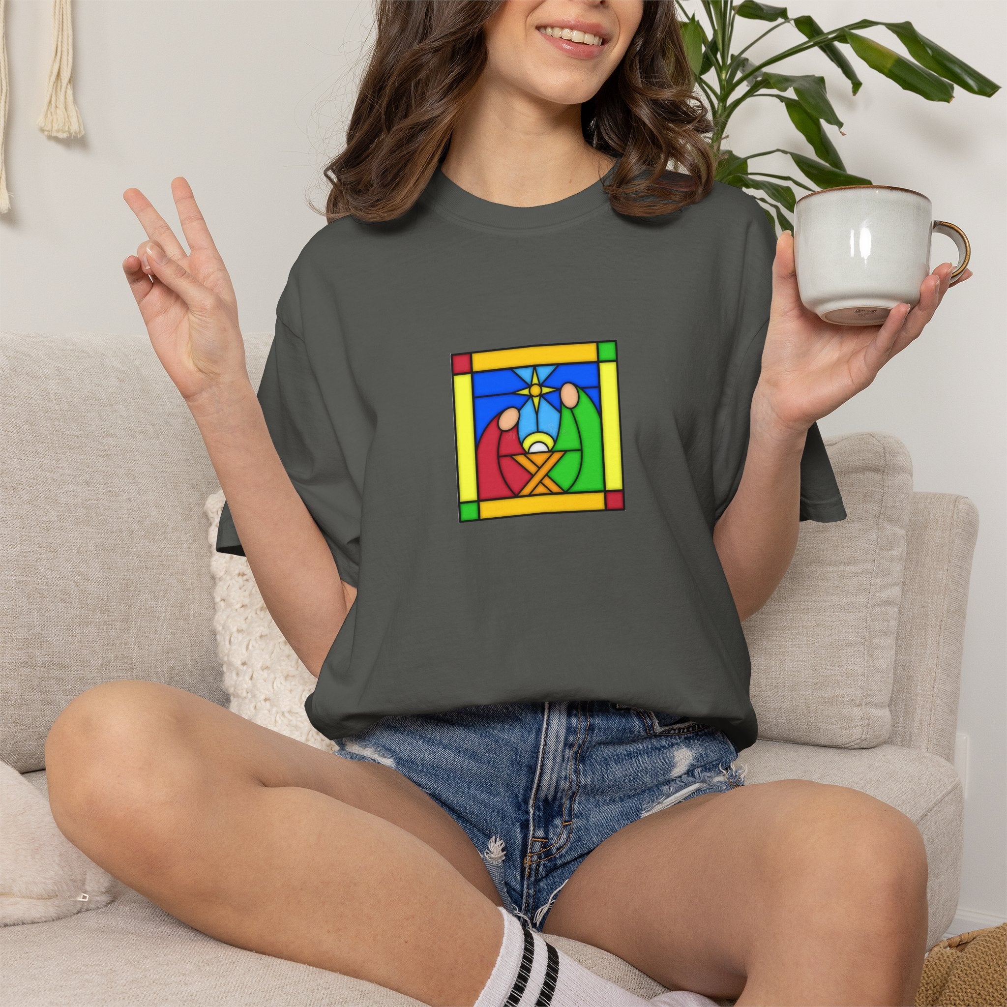 T-Shirt -- Christian Theme -- Jesus Nativity