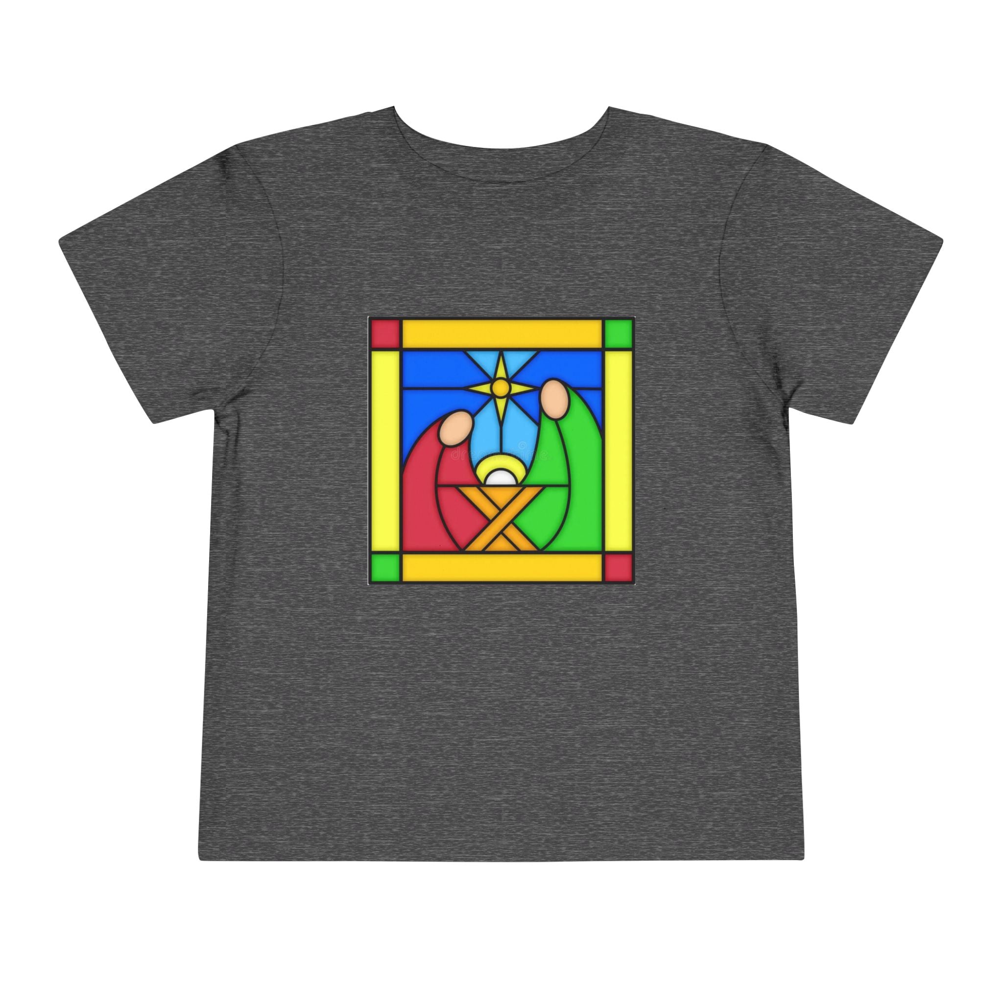 Toddler T Shirt -- Christian Theme -- Jesus Nativity