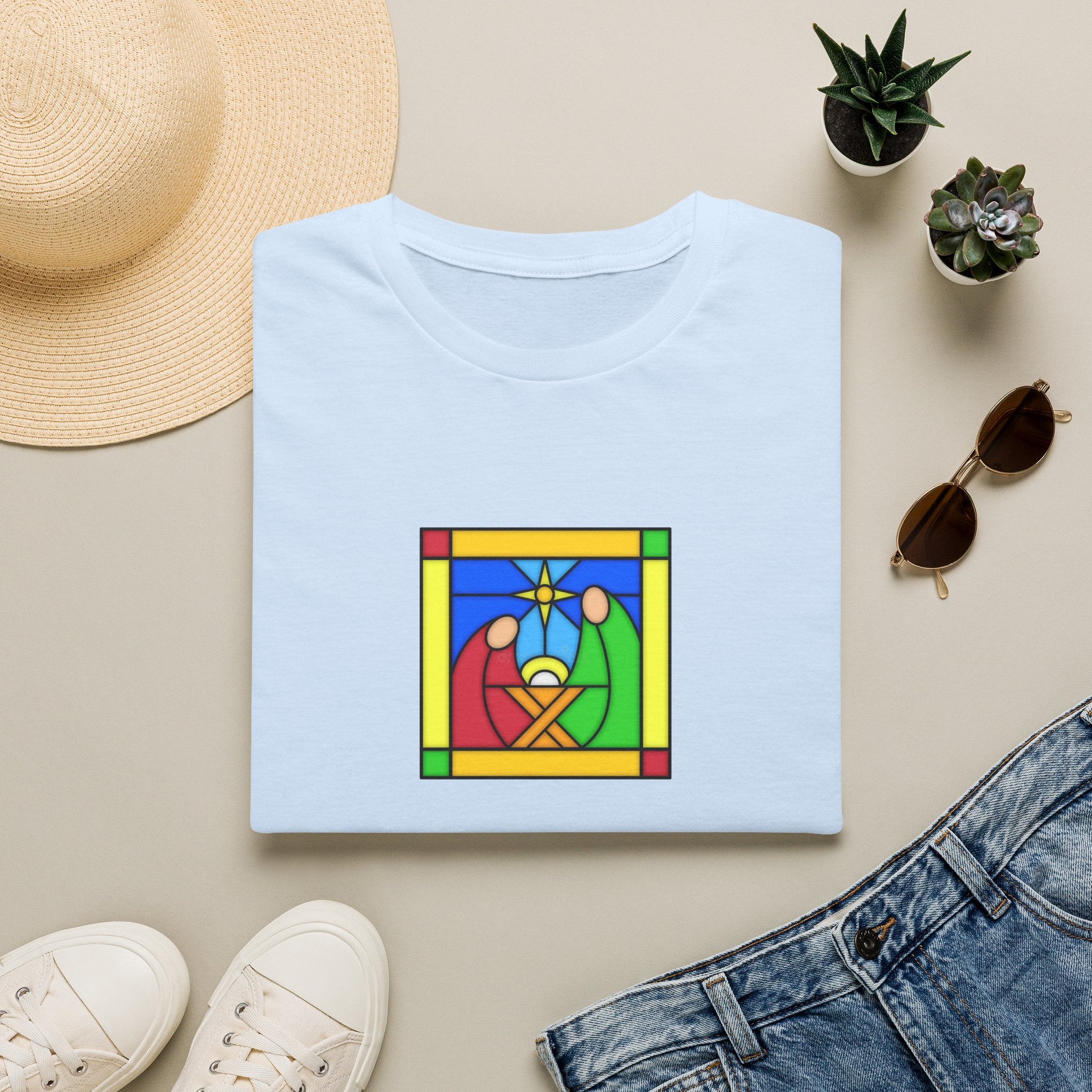 T-Shirt -- Christian Theme -- Jesus Nativity
