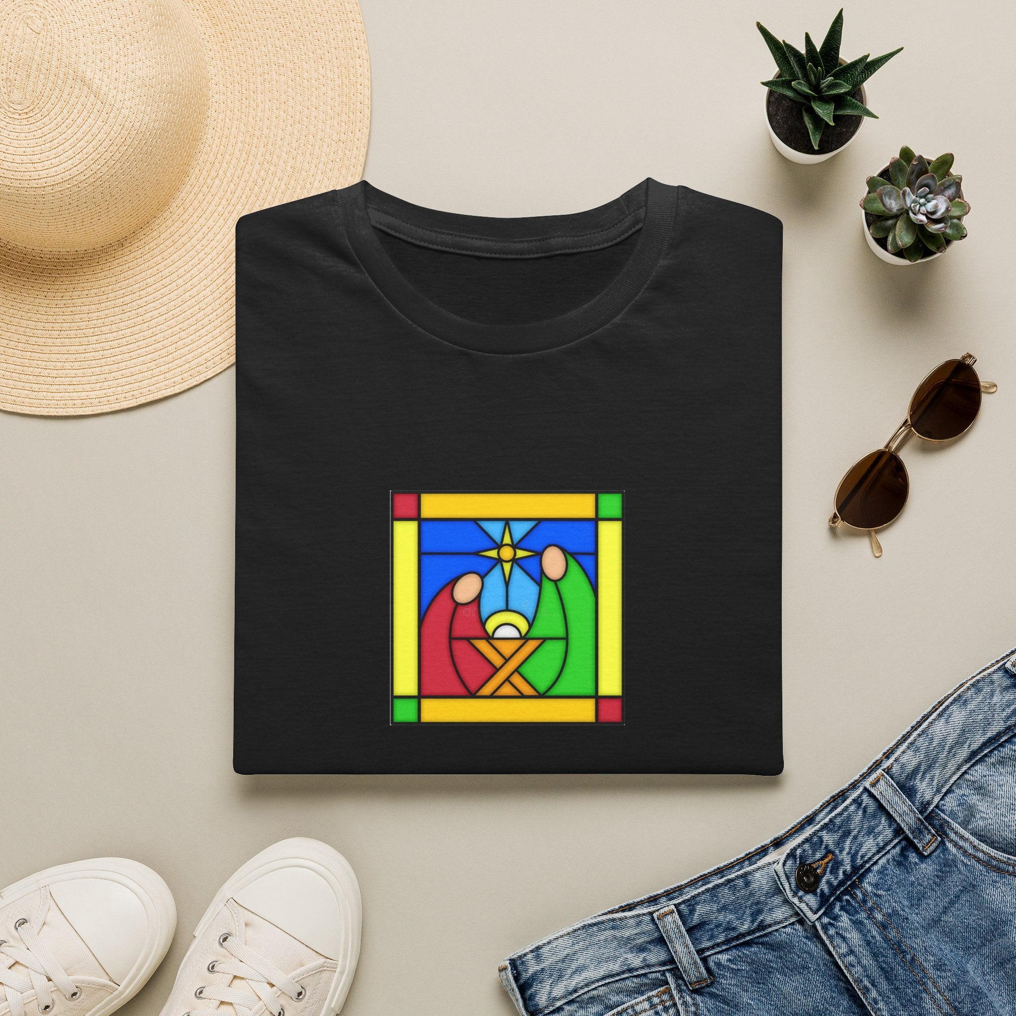 T-Shirt -- Christian Theme -- Jesus Nativity