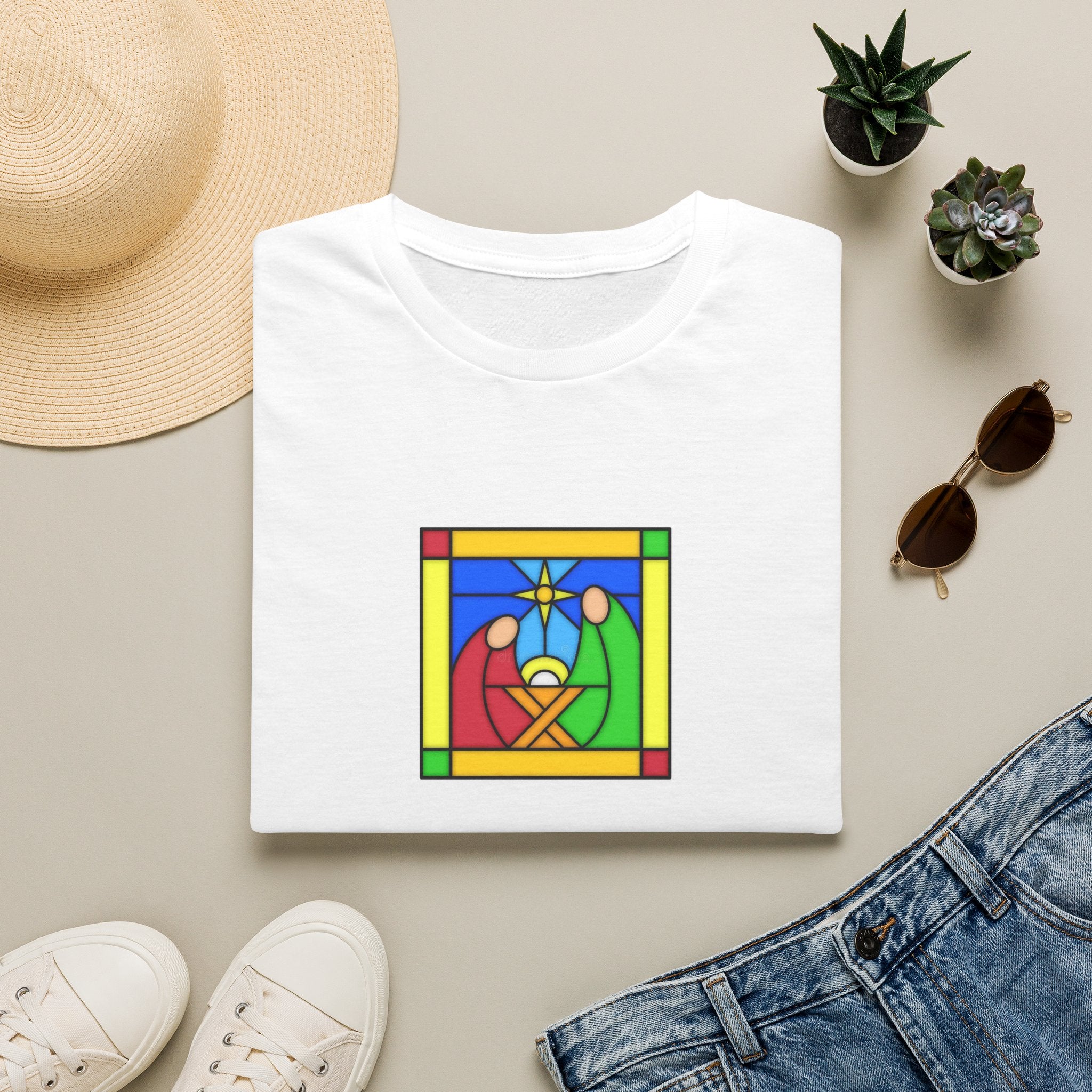 T-Shirt -- Christian Theme -- Jesus Nativity