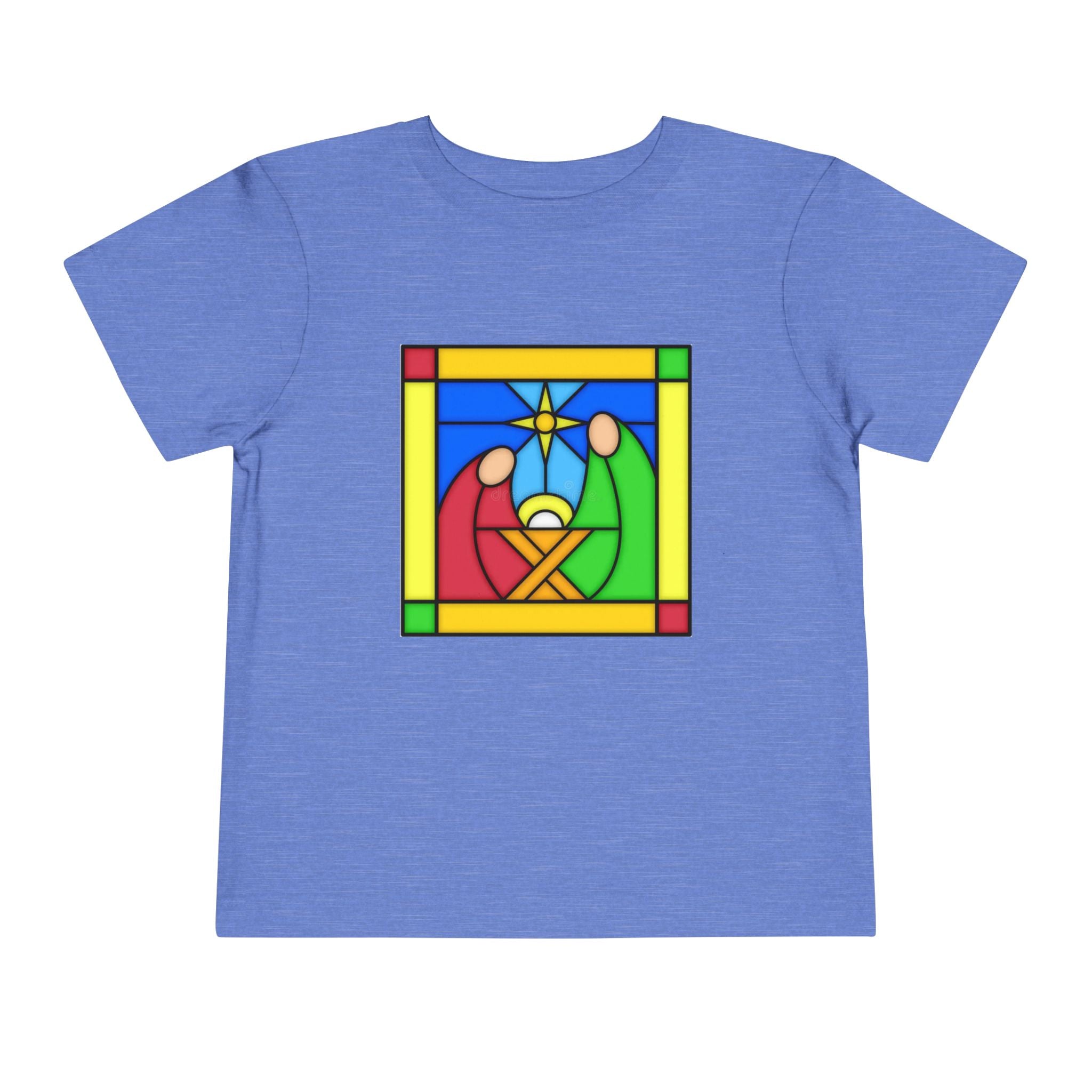 Toddler T Shirt -- Christian Theme -- Jesus Nativity