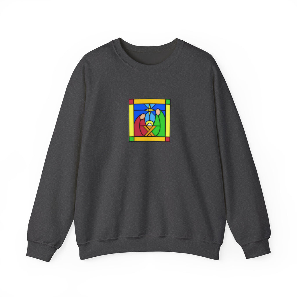 Crewneck Sweatshirt -- Christian Theme -- Jesus Nativity