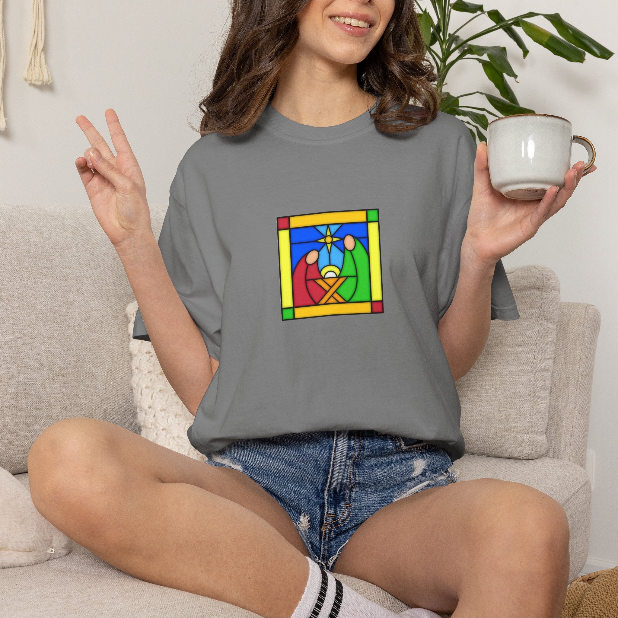 T-Shirt -- Christian Theme -- Jesus Nativity