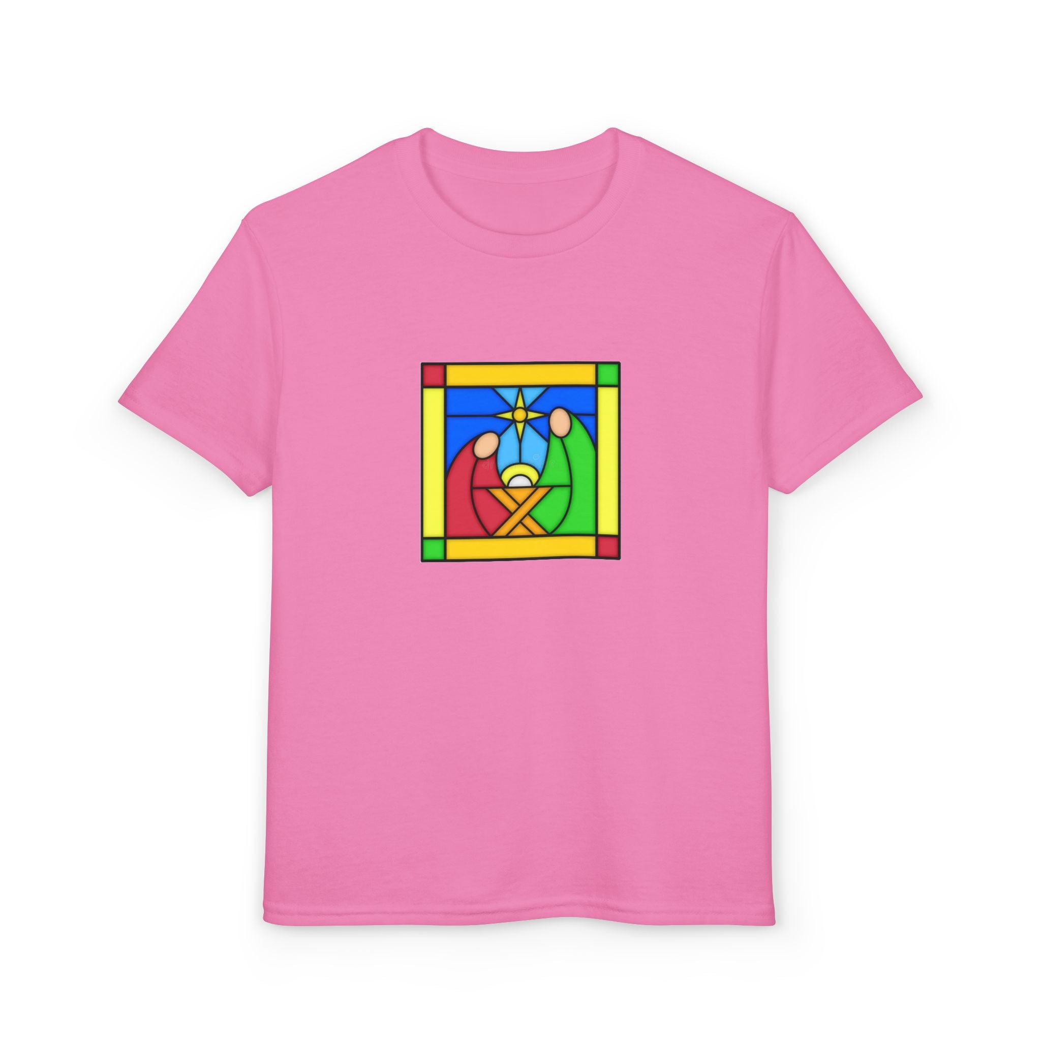 Kids T-Shirt -- Christian Theme -- Jesus Nativity