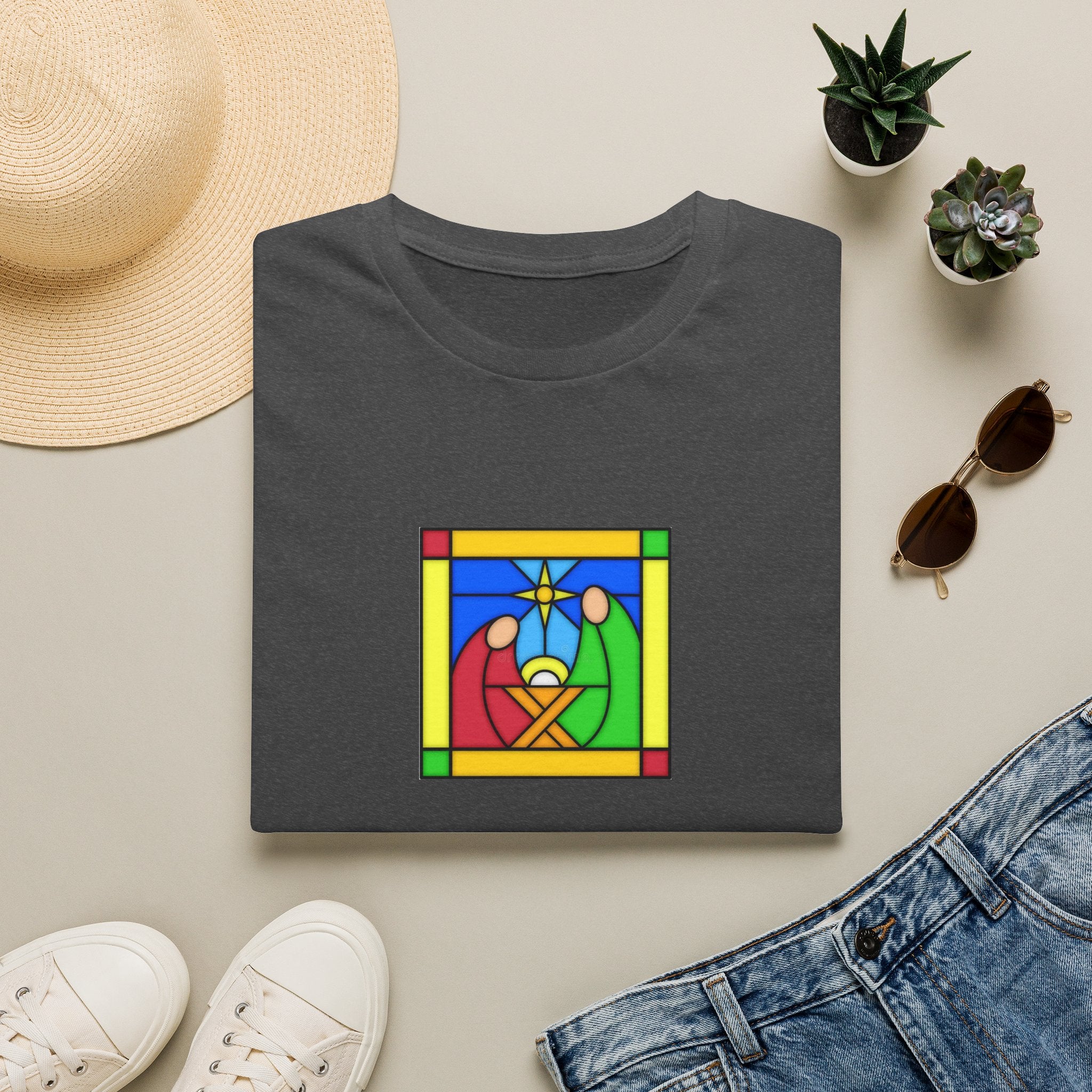 T-Shirt -- Christian Theme -- Jesus Nativity