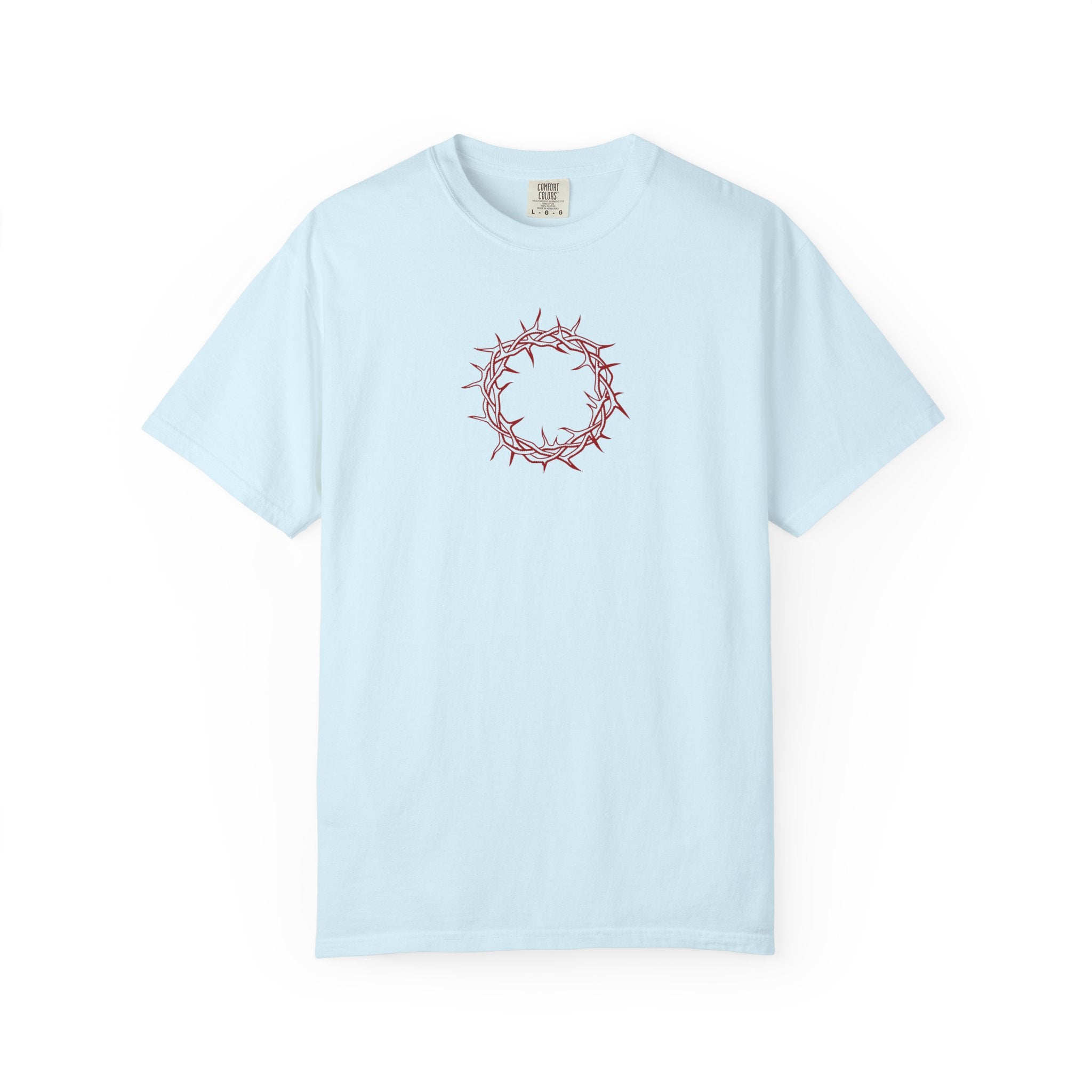 Relaxed T-Shirt -- Christian Theme -- Crown of Thorns (Red)