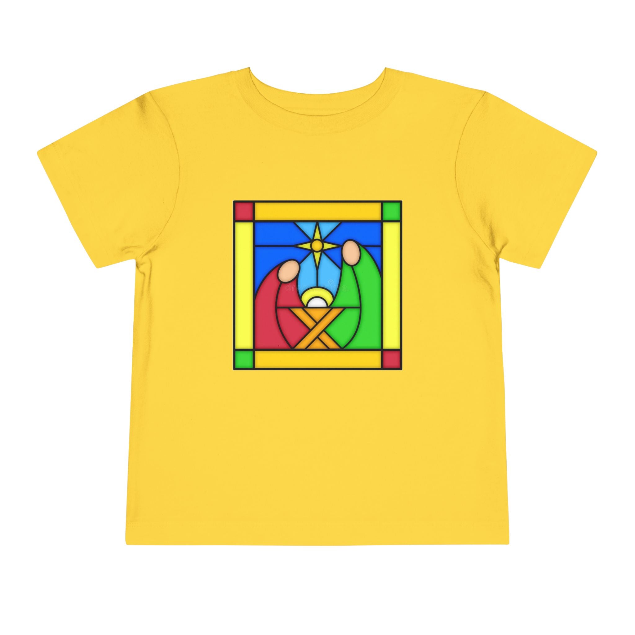 Toddler T Shirt -- Christian Theme -- Jesus Nativity