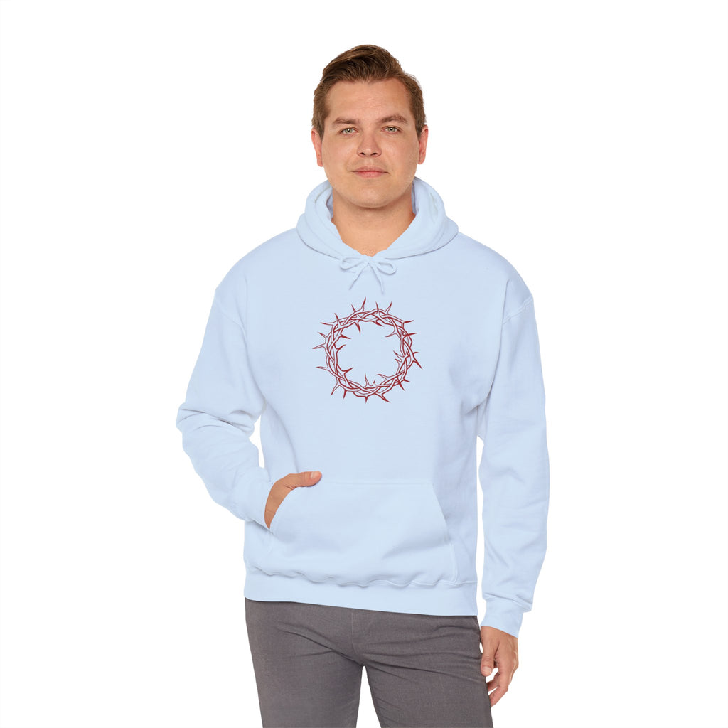 Hoodie -- Christian Theme -- Crown of Thorns (Red)