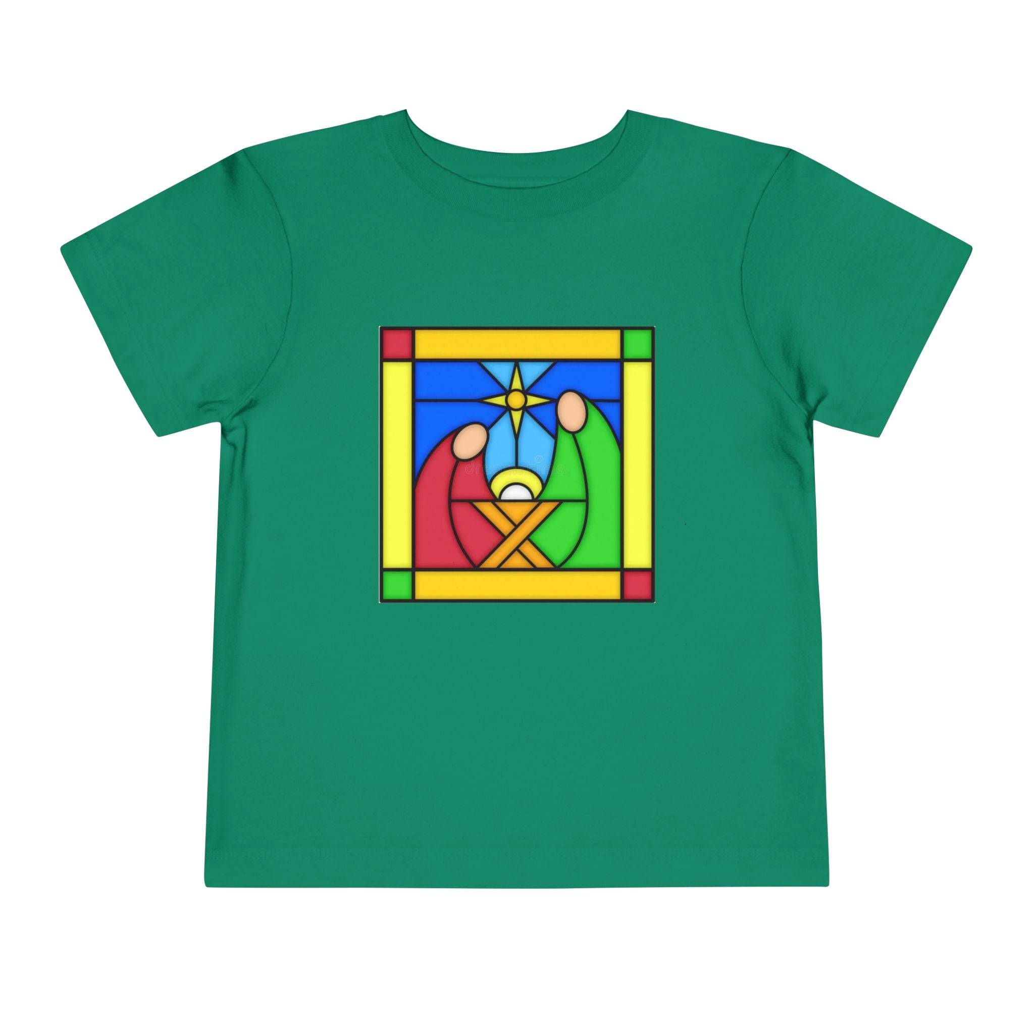 Toddler T Shirt -- Christian Theme -- Jesus Nativity