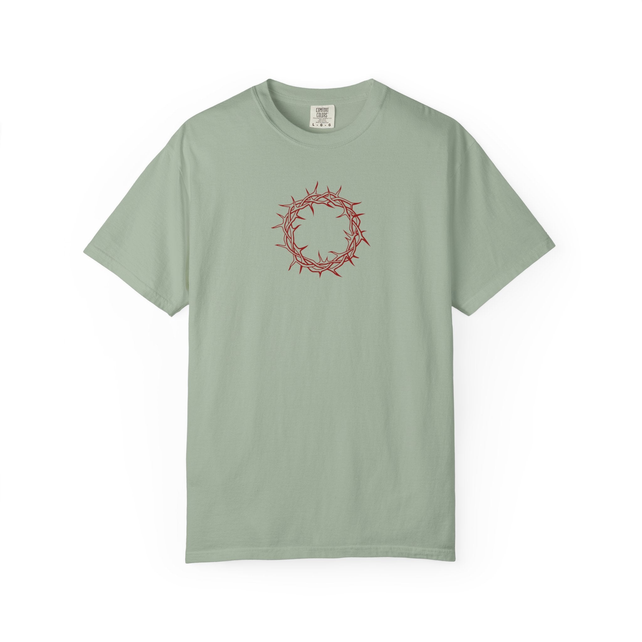 Relaxed T-Shirt -- Christian Theme -- Crown of Thorns (Red)