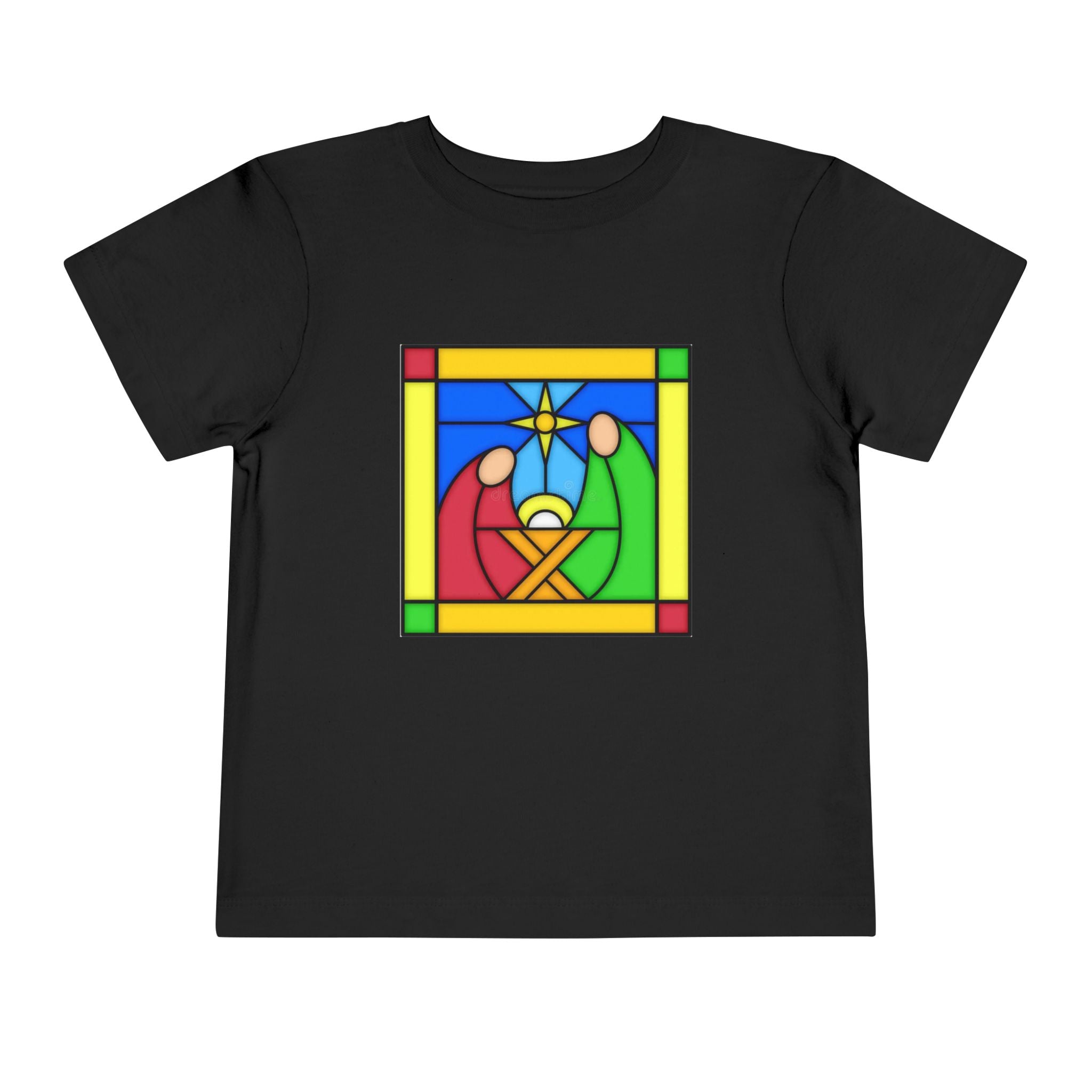 Toddler T Shirt -- Christian Theme -- Jesus Nativity