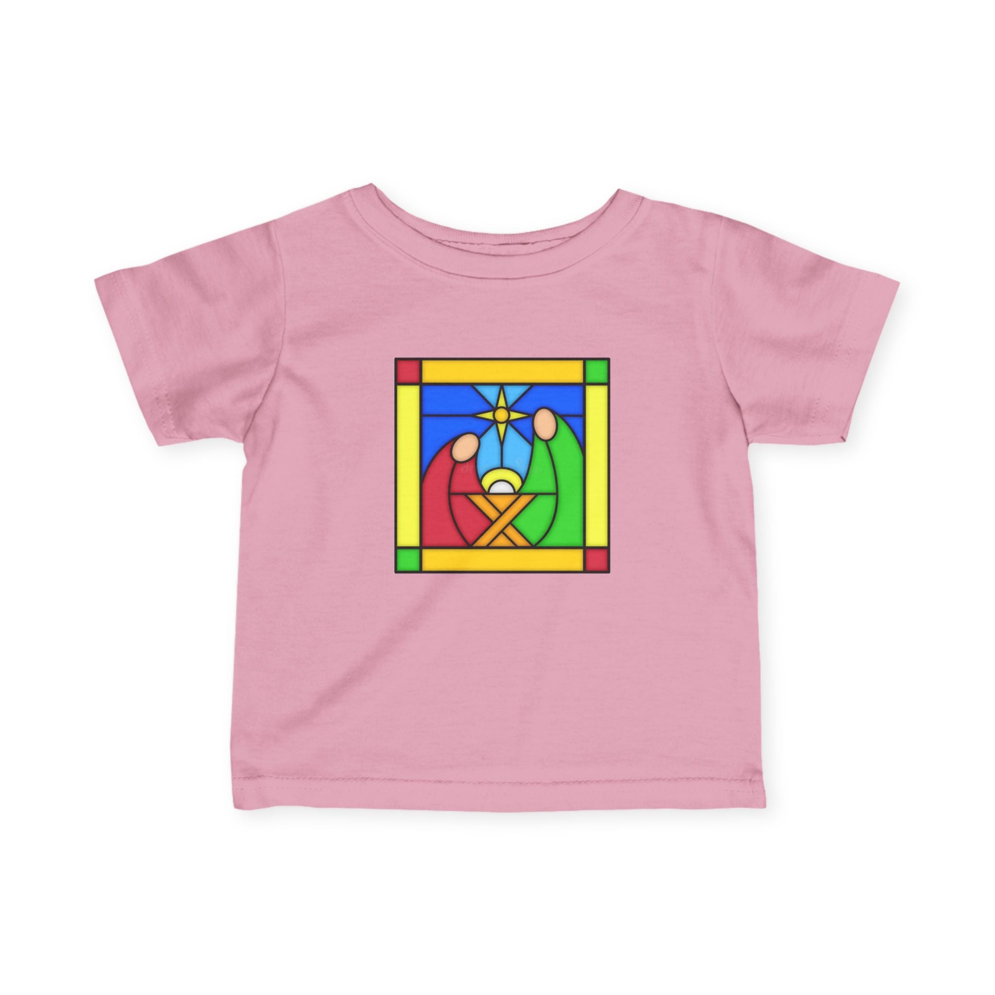 Infant Tee Shirt -- Christian Theme -- Jesus Nativity