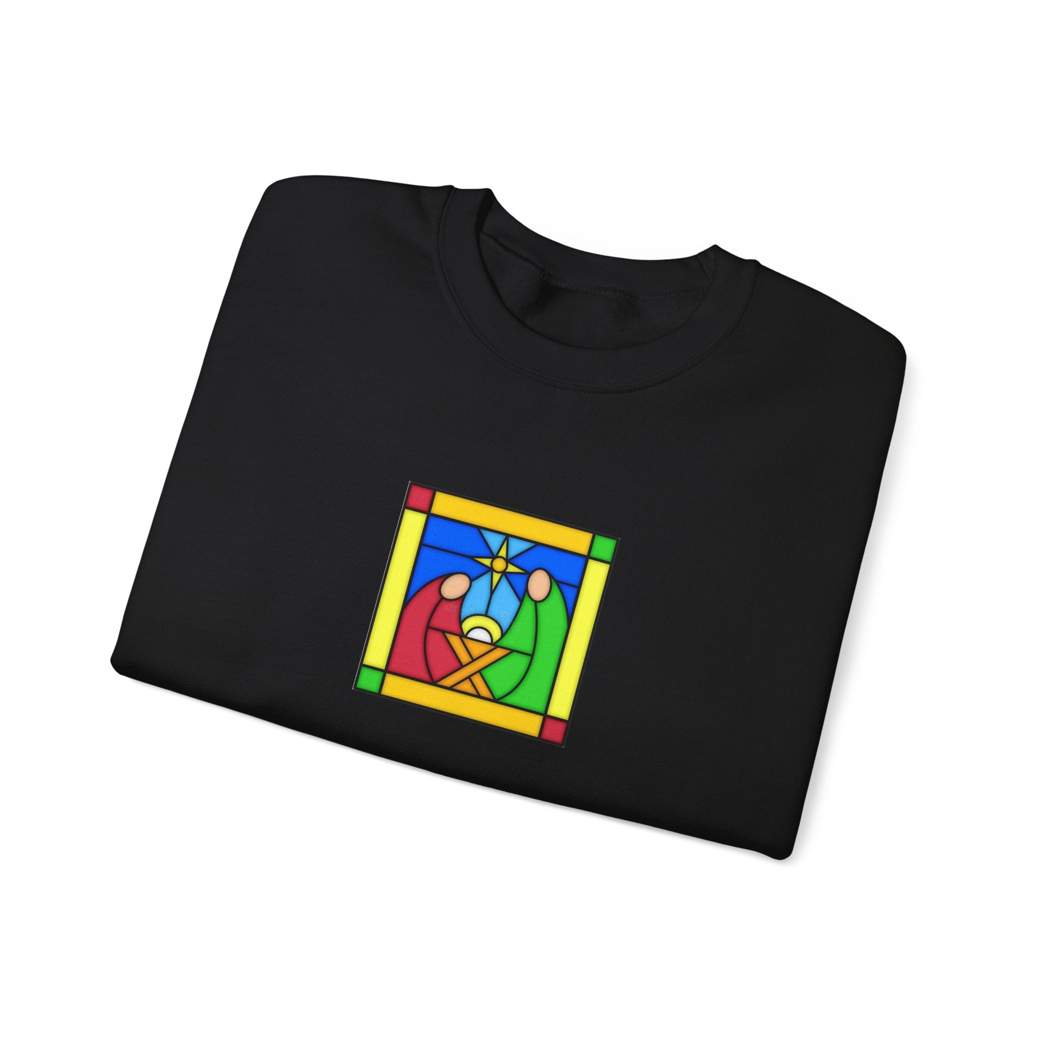 Crewneck Sweatshirt -- Christian Theme -- Jesus Nativity