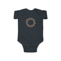 Infant Bodysuit -- Christian Theme -- Crown of Thorns (Light Red)